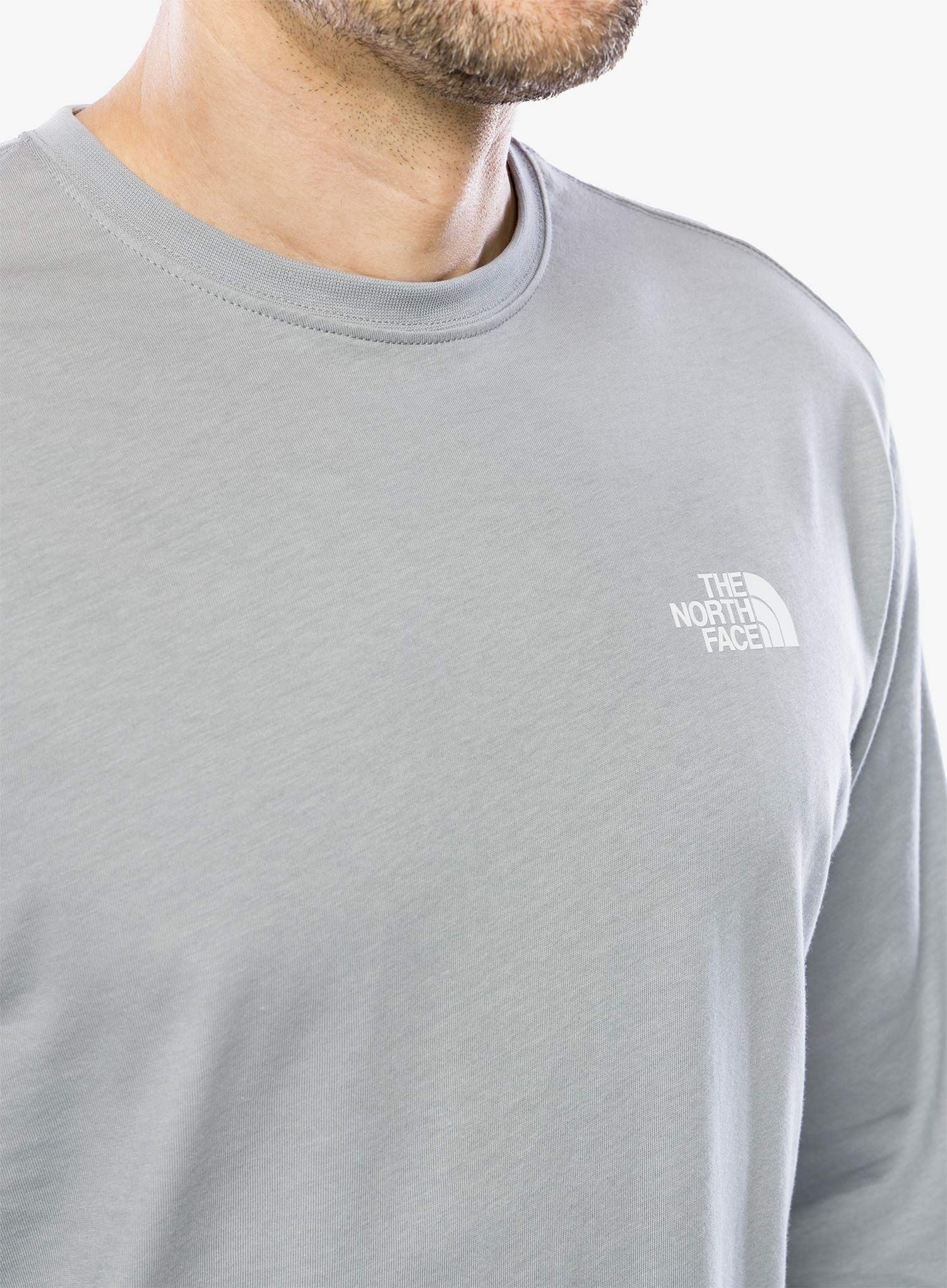 Penjačka dukserica The North Face Outdoor Graphic L/S - monument grey