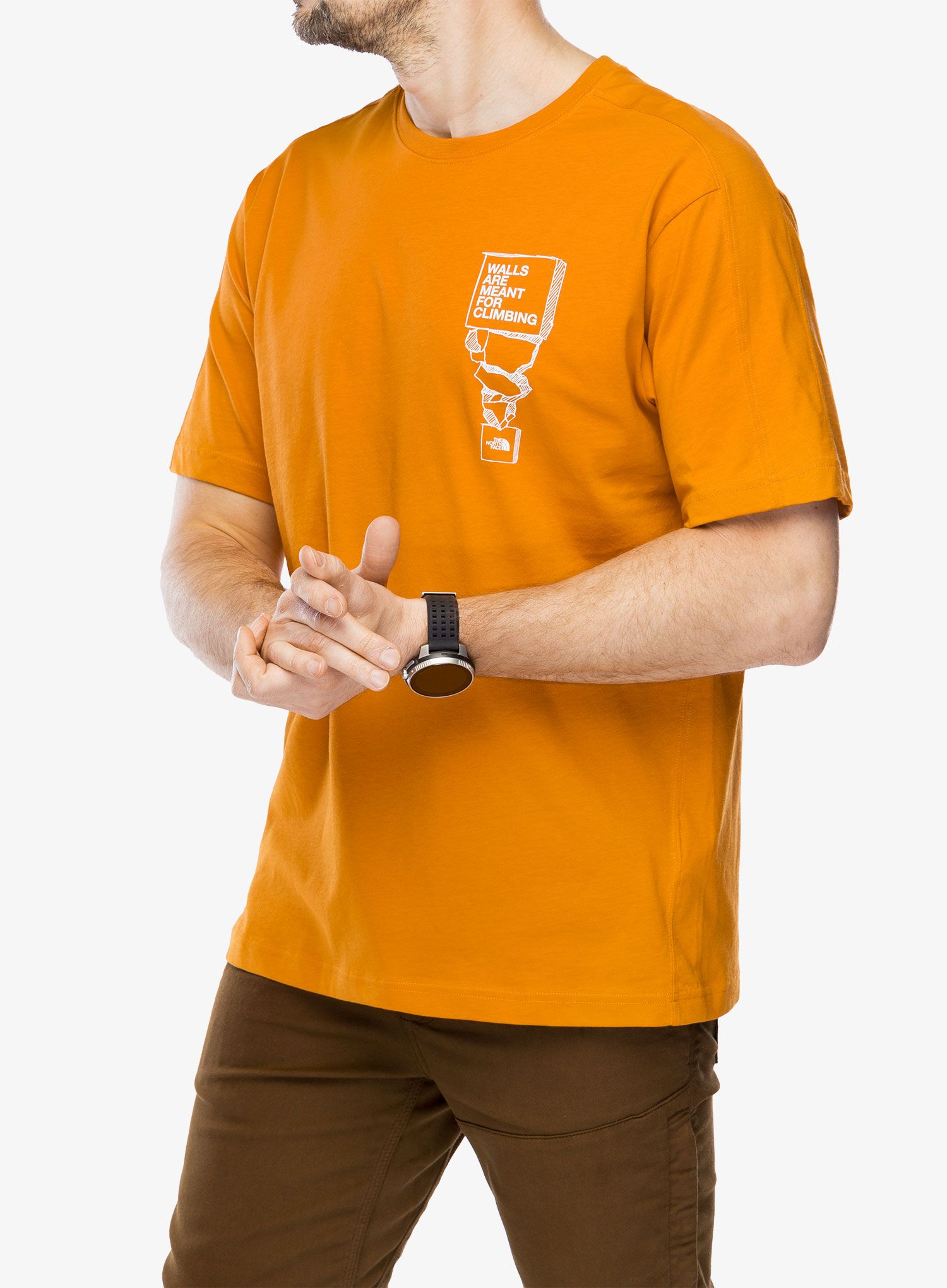 Pamučna majica The North Face Outdoor S/S Tee - desert rust