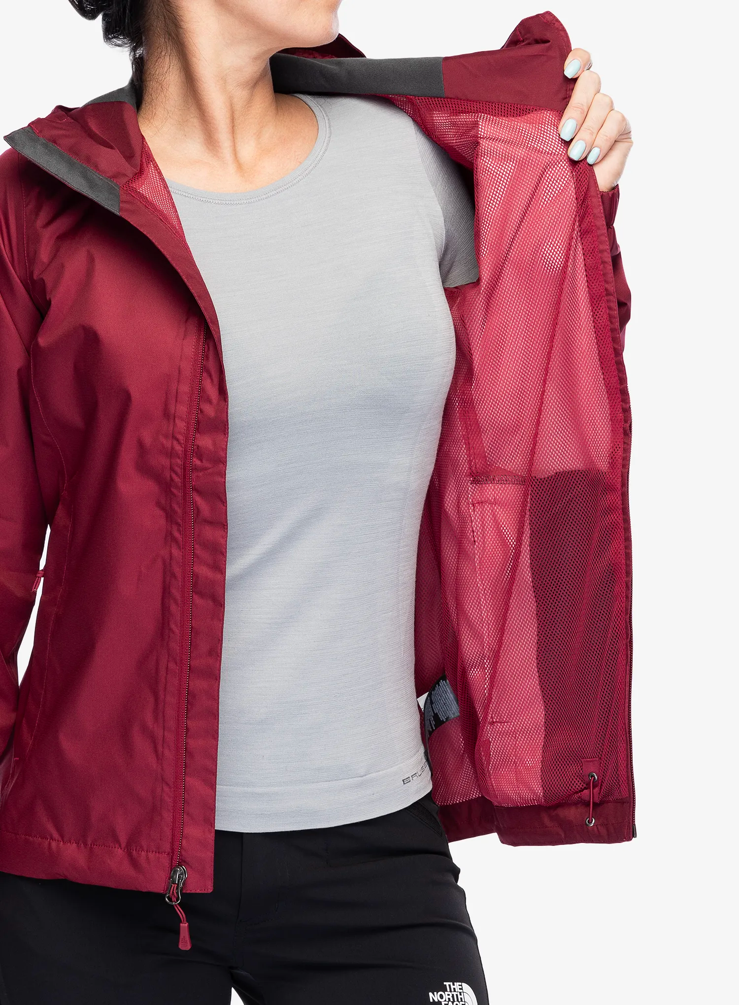 Ženska kišna jakna The North Face Quest Jacket - beetroot