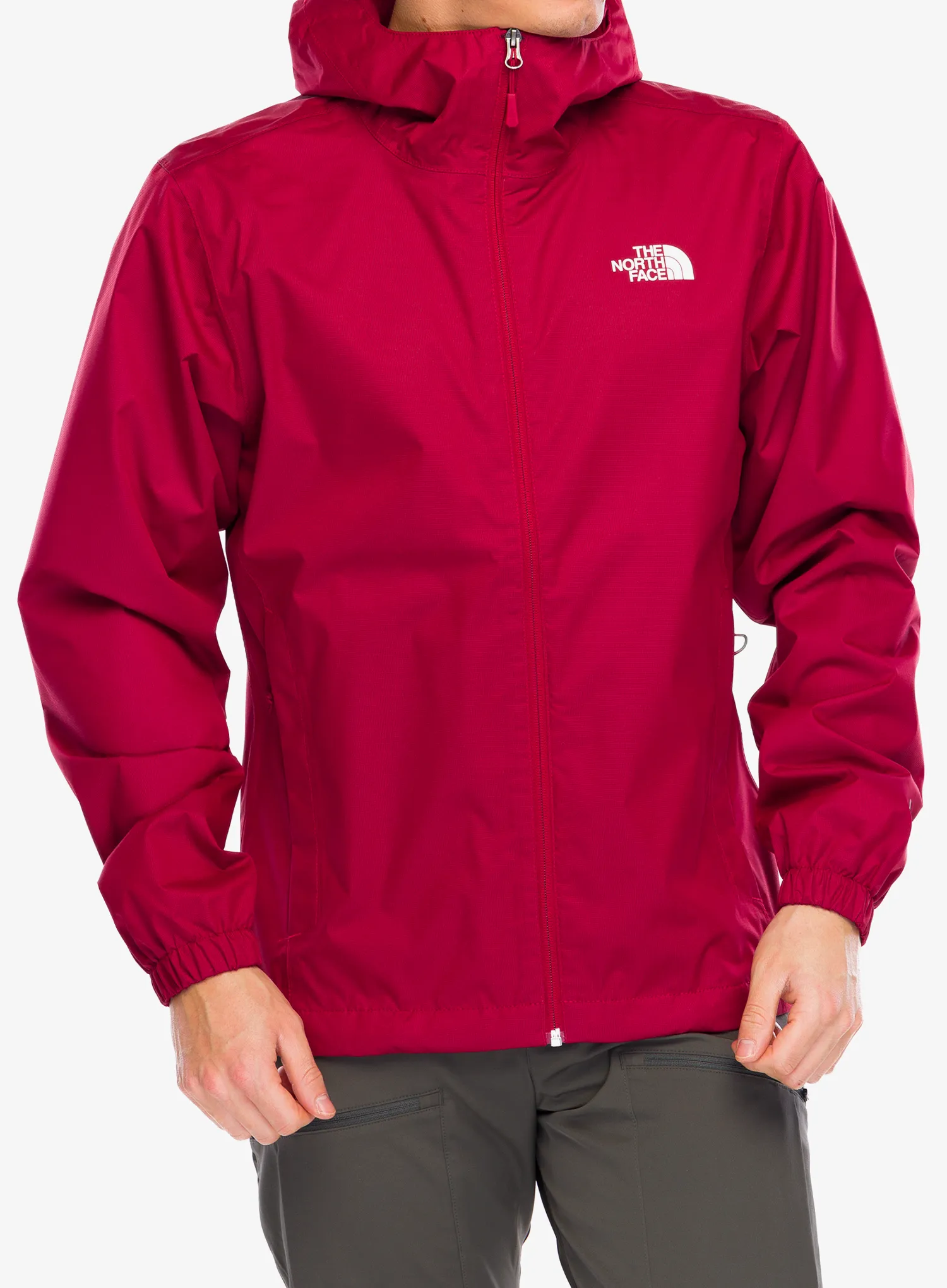 Kišna jakna The North Face Quest Jacket - garnet red black heather