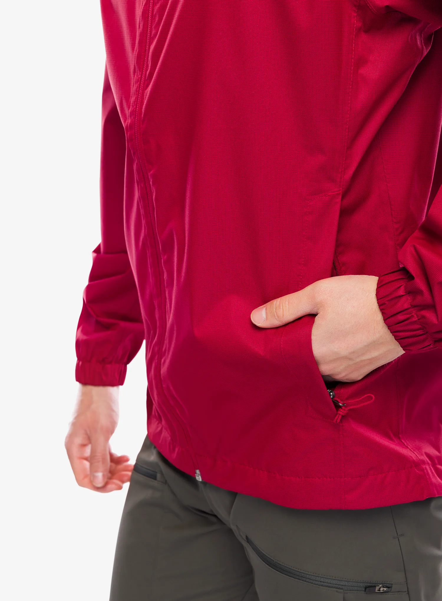 Kišna jakna The North Face Quest Jacket - garnet red black heather