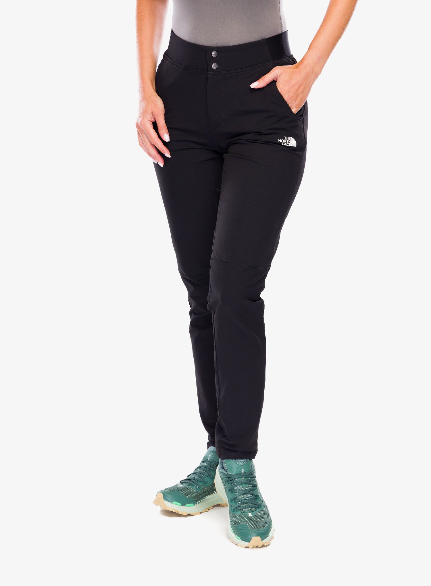 Ženske hlače The North Face Quest Softshell Pant Slim - tnf black