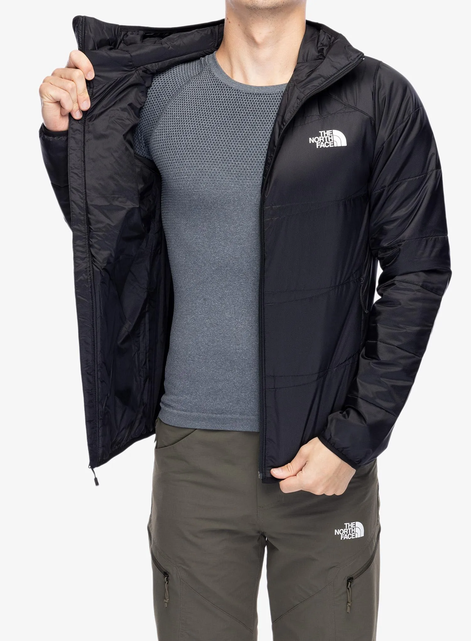 Jakna s postavom The North Face Quest Synthetic Jacket - tnf black/tnf black