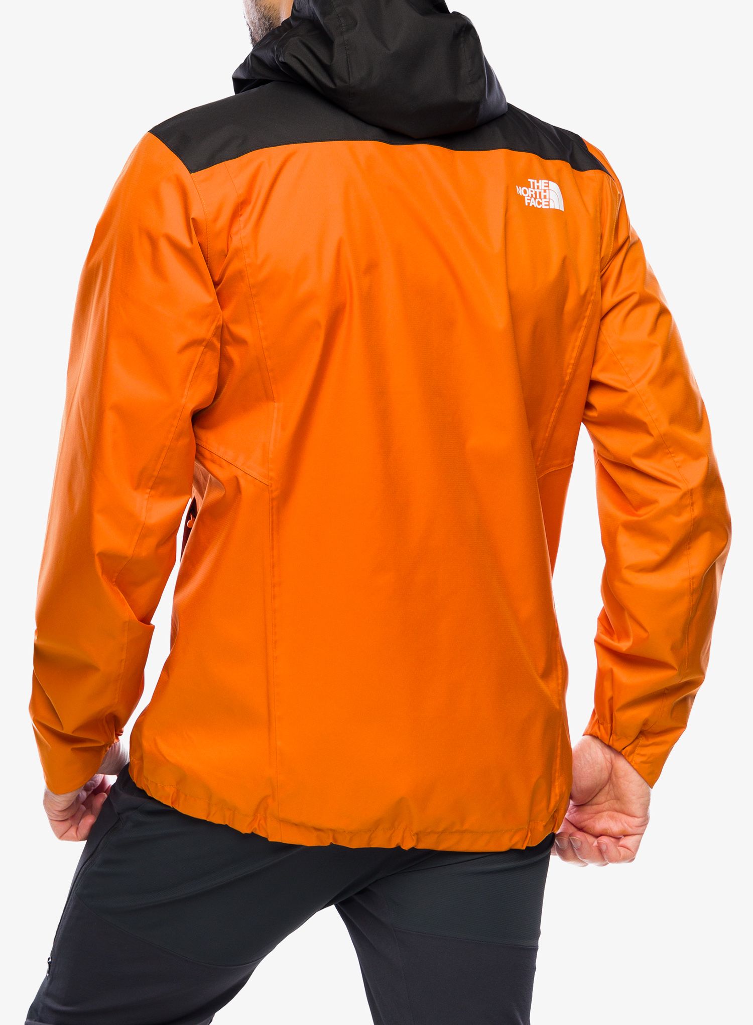 Kišna jakna The North Face Quest Zip-In Jacket - desert rust/tnf black