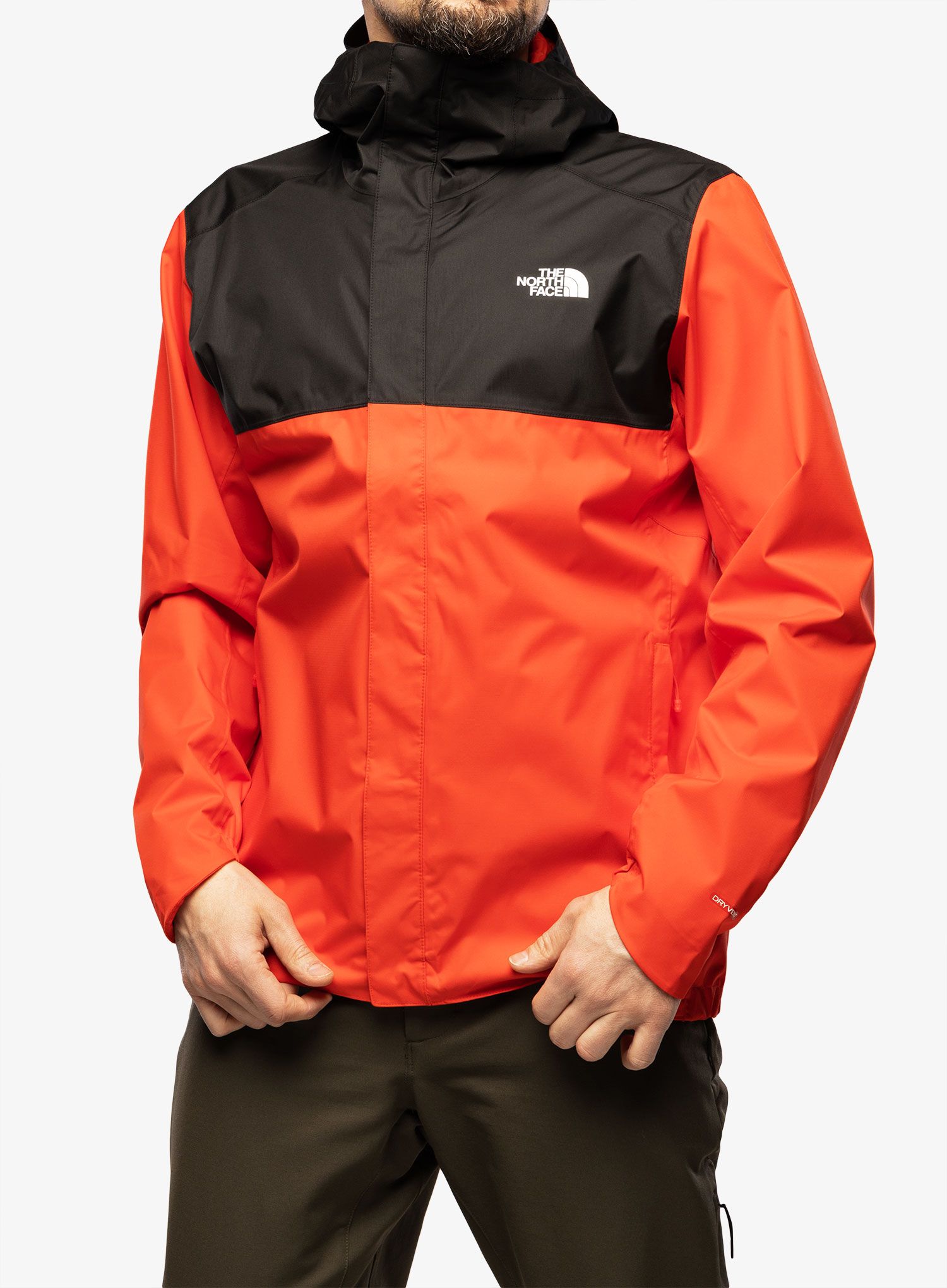 Jakna The North Face Quest Zip-In Jacket - fiery red/black