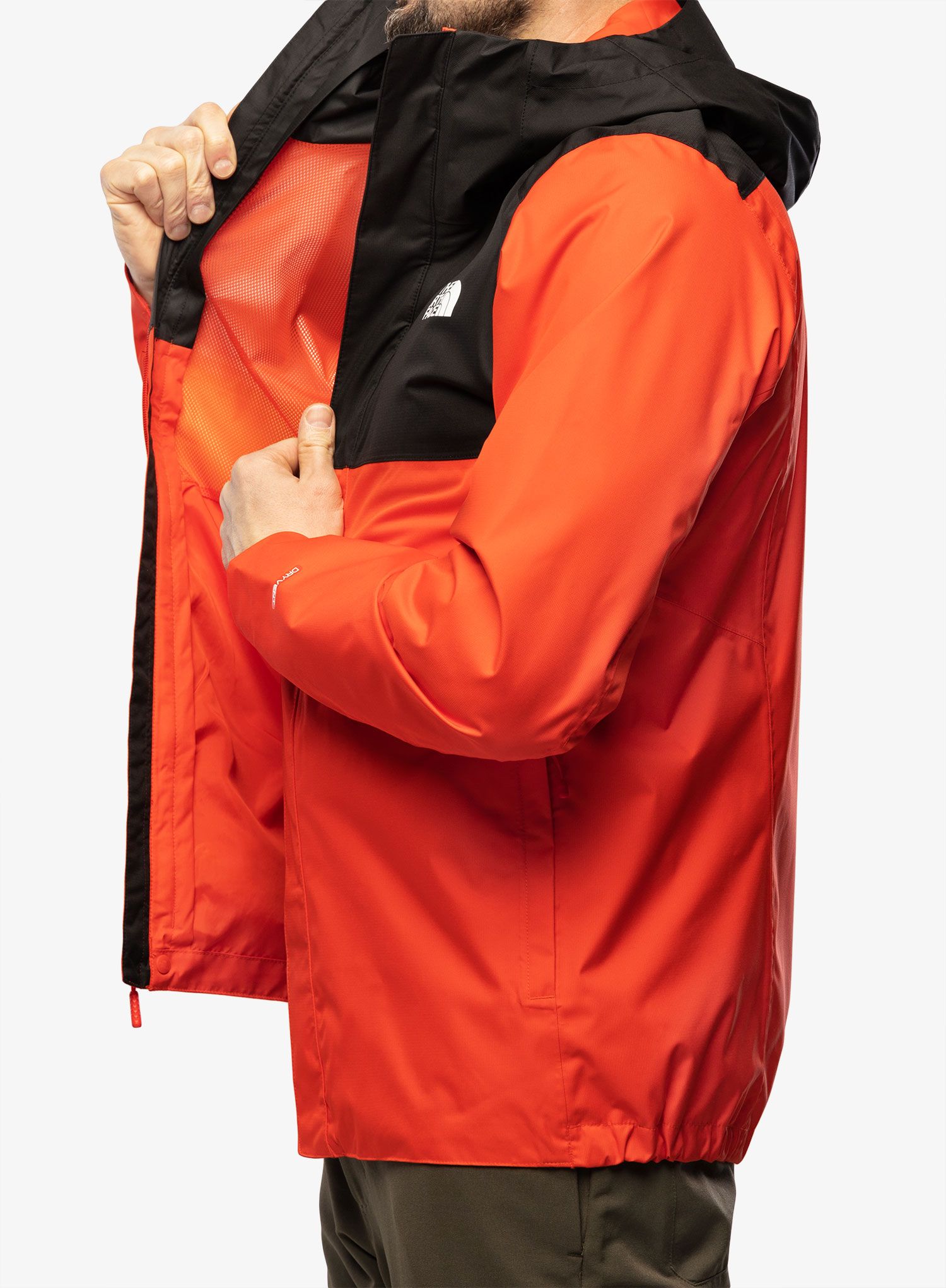 Jakna The North Face Quest Zip-In Jacket - fiery red/black