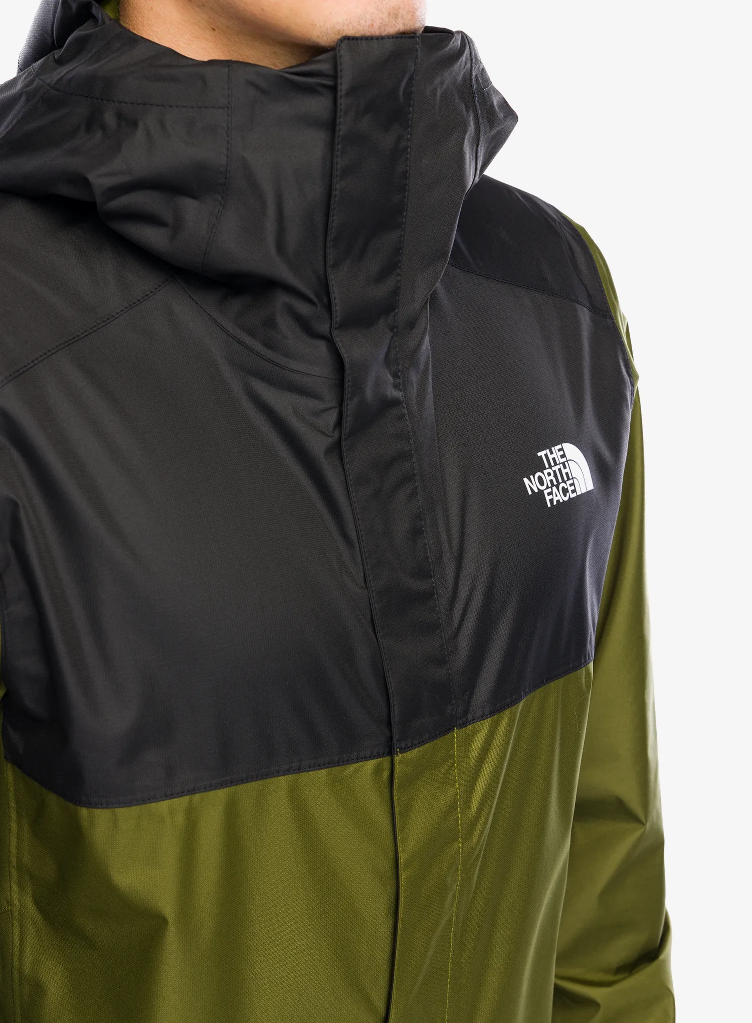 Kišna jakna The North Face Quest Zip-In Jacket - forest olive/tnf black
