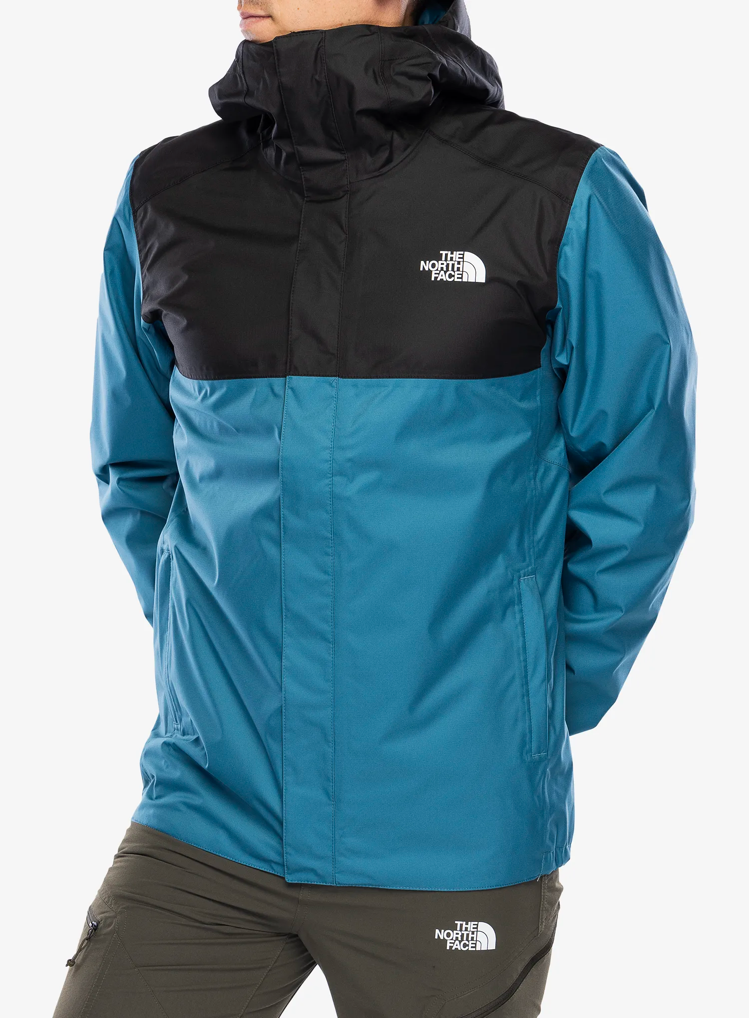 Kišna jakna The North Face Quest Zip-In Jacket - mallard blue/tnf black