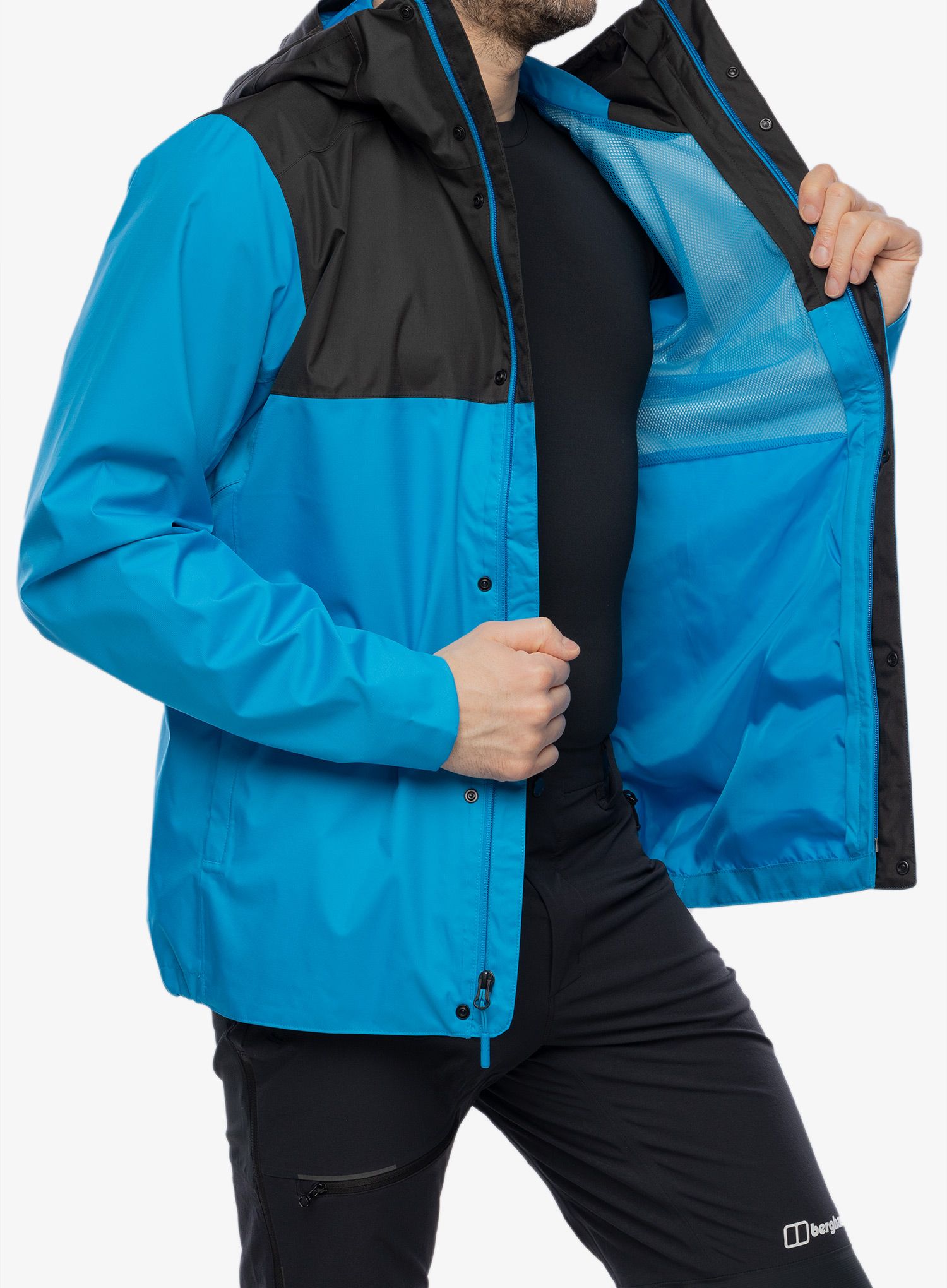 Kišna jakna The North Face Quest Zip-In Jacket - skyline blue/tnf black
