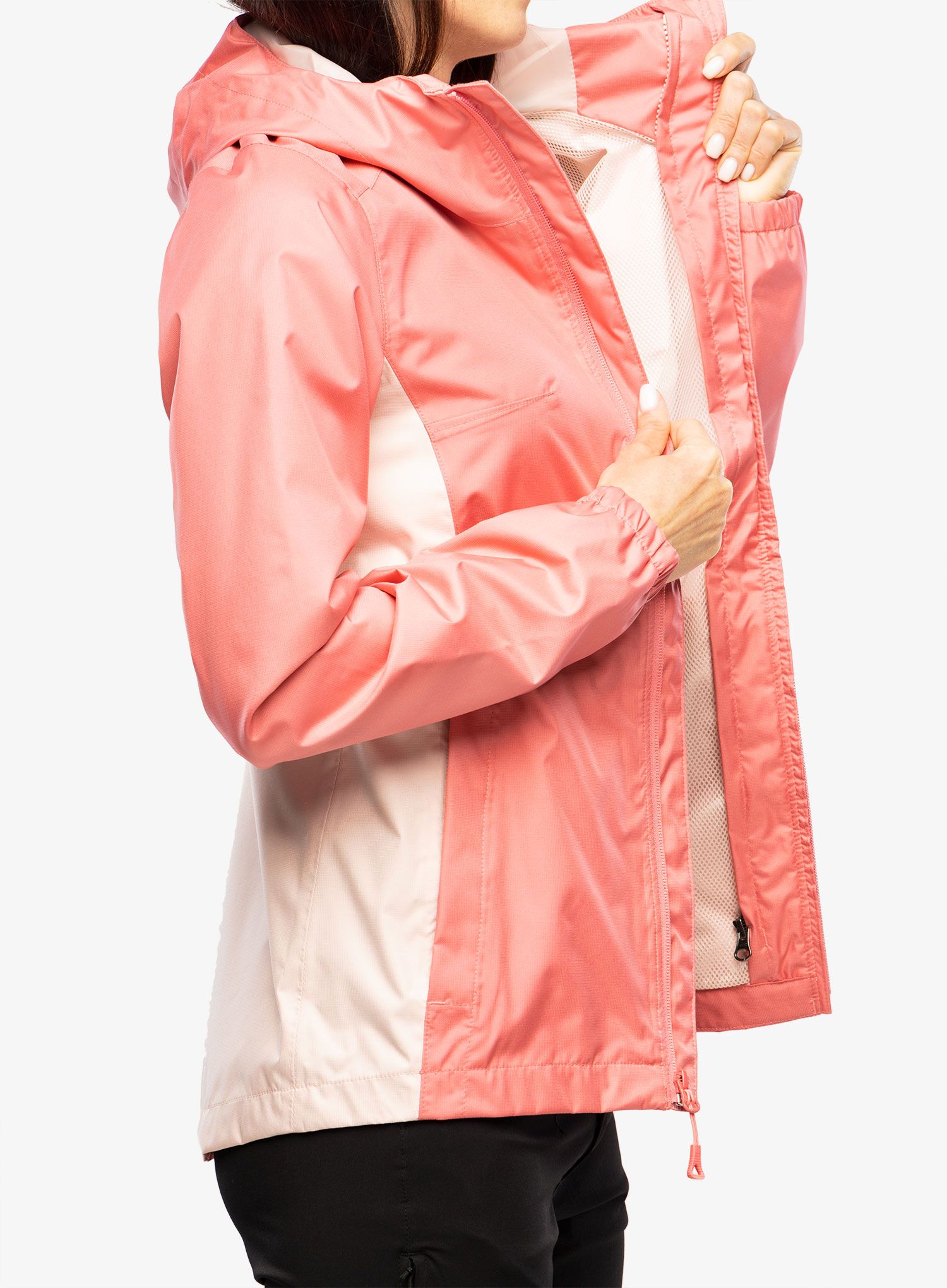 Ženska jakna za planine The North Face Quest Zip In - cosmo pink