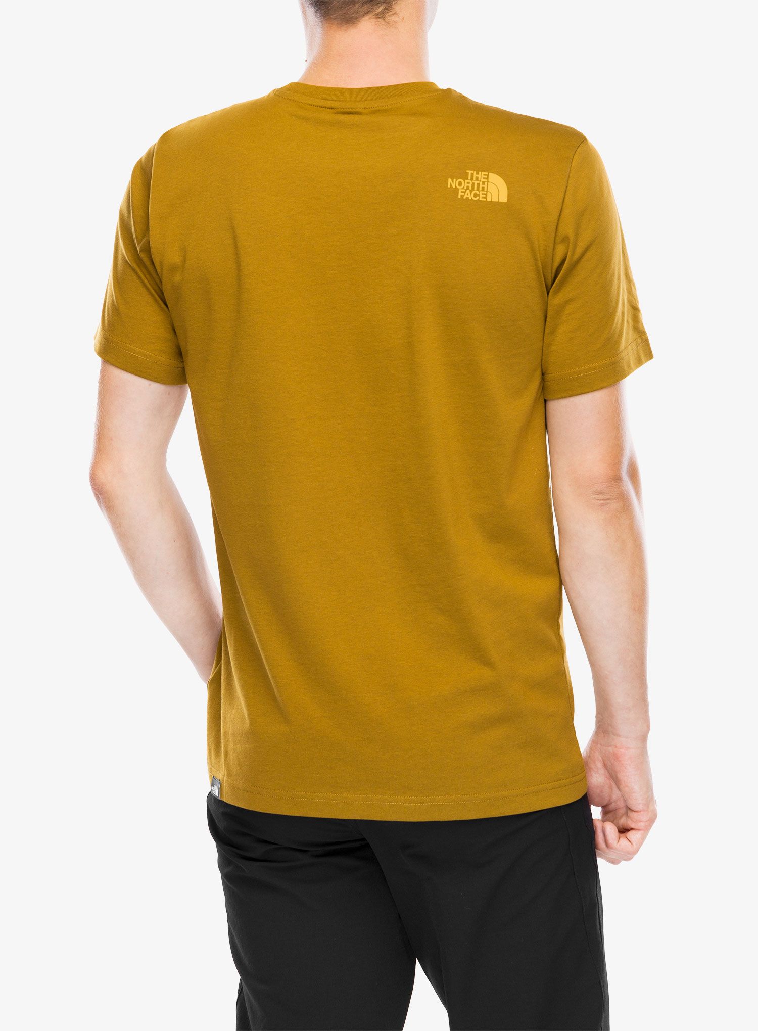 Pamučna majica The North Face S/S Easy Tee - moss green/amber green