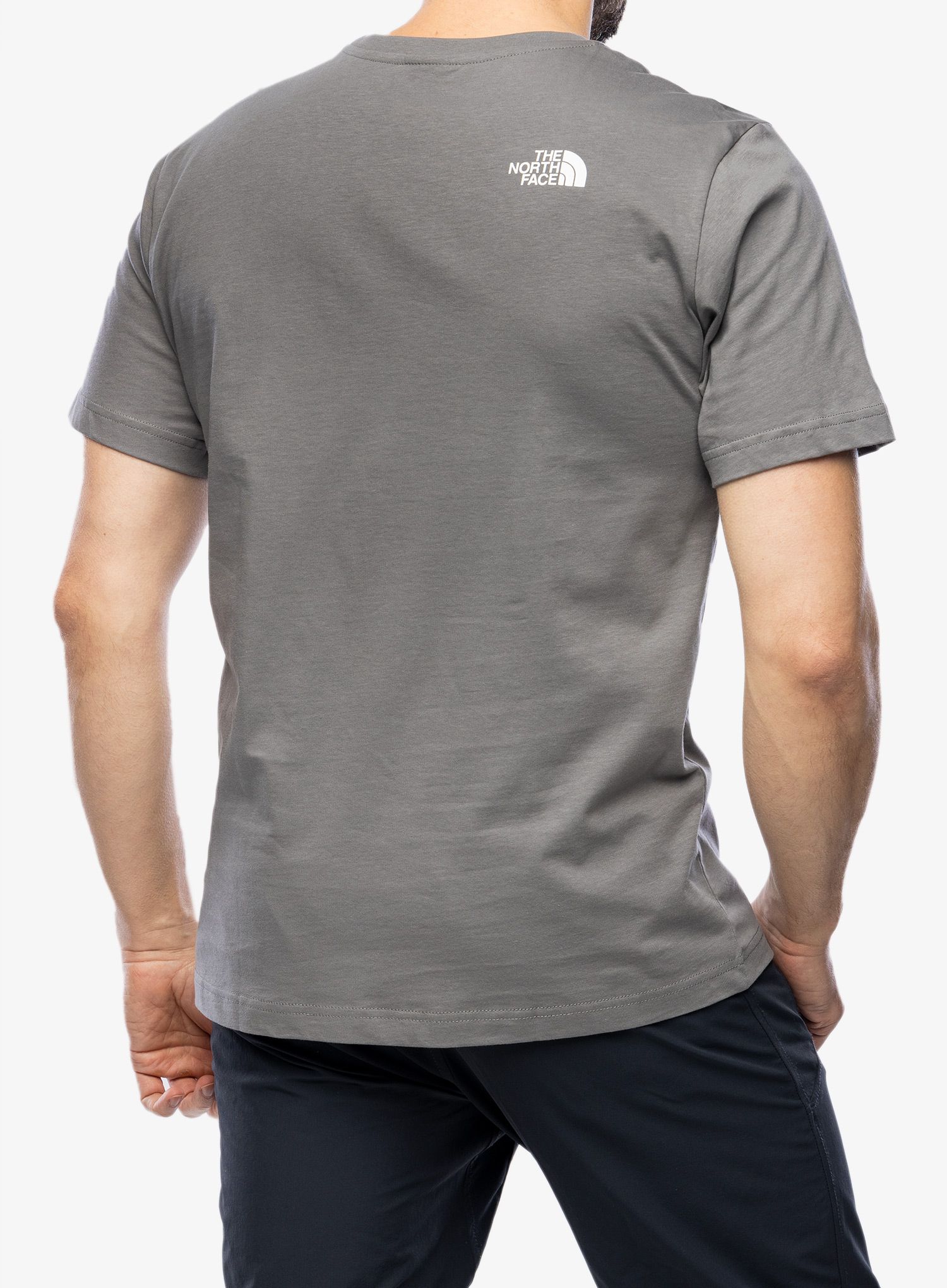 Pamučna majica The North Face S/S Easy Tee - smoked pearl
