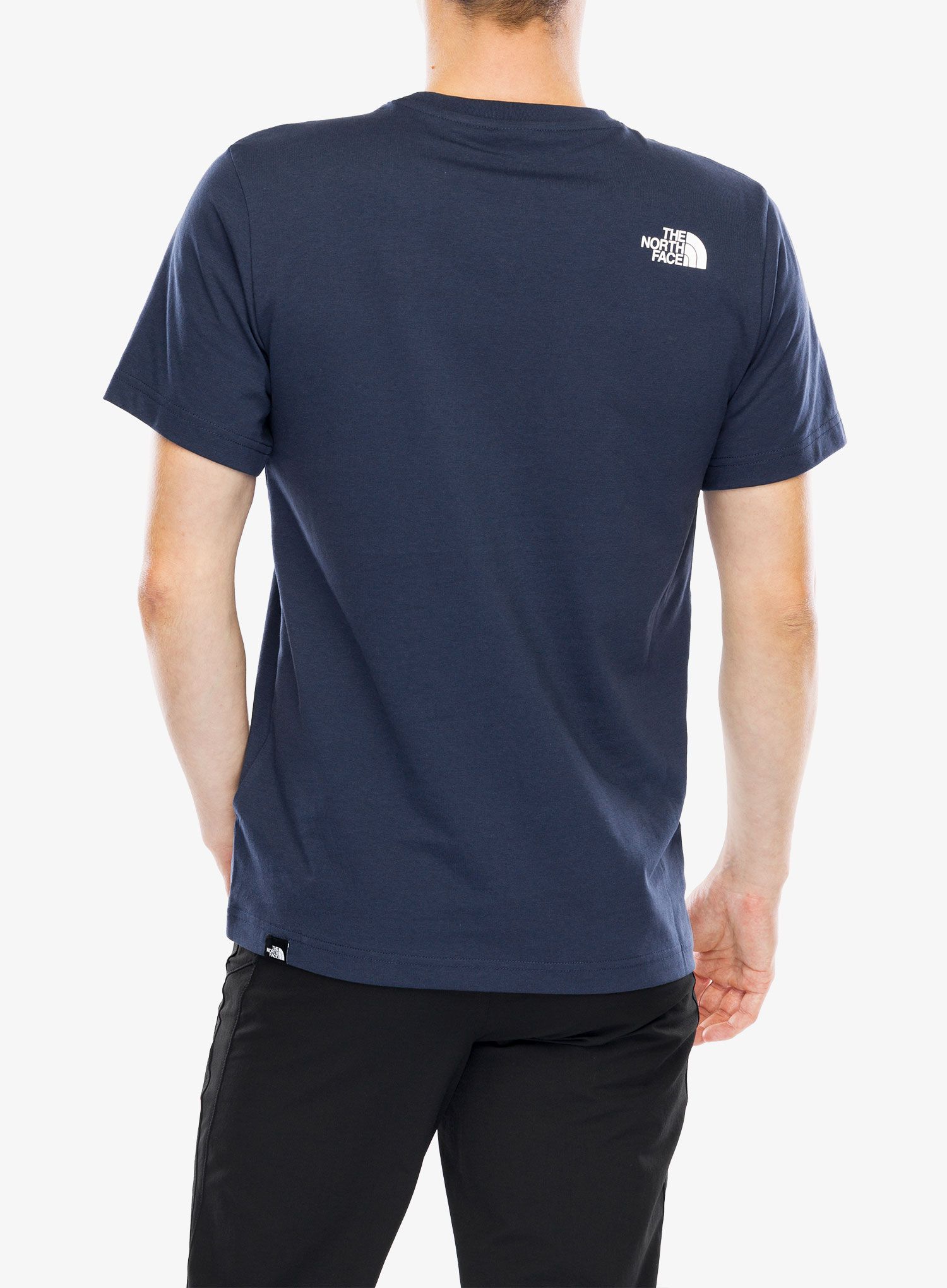 Pamučna majica The North Face S/S Easy Tee - summit navy