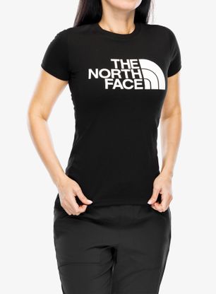 Ženska pamučna majica The North Face S/S Easy Tee - tnf black