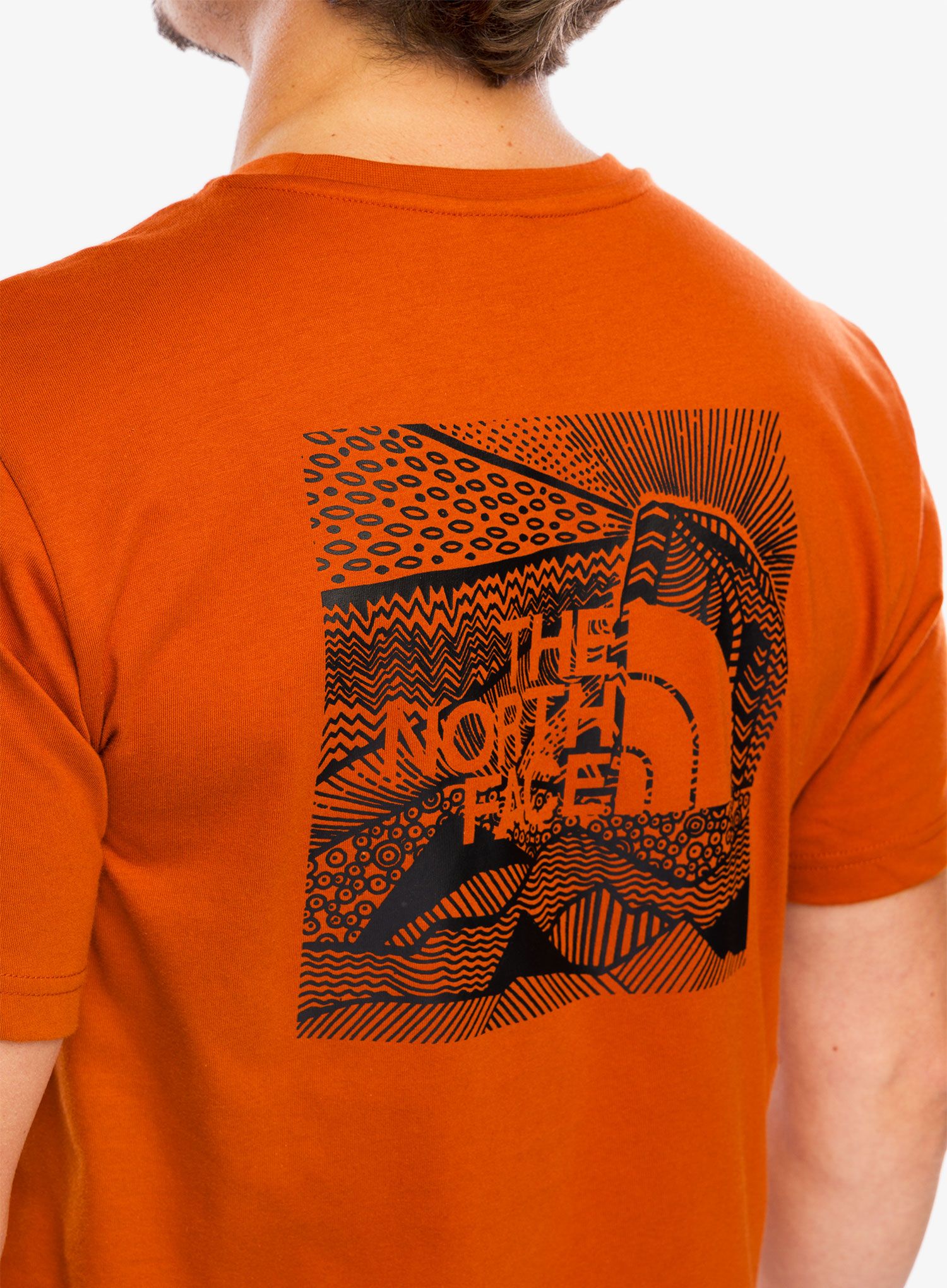 Pamučna majica The North Face S/S Redbox Celebration Tee - earthen copper