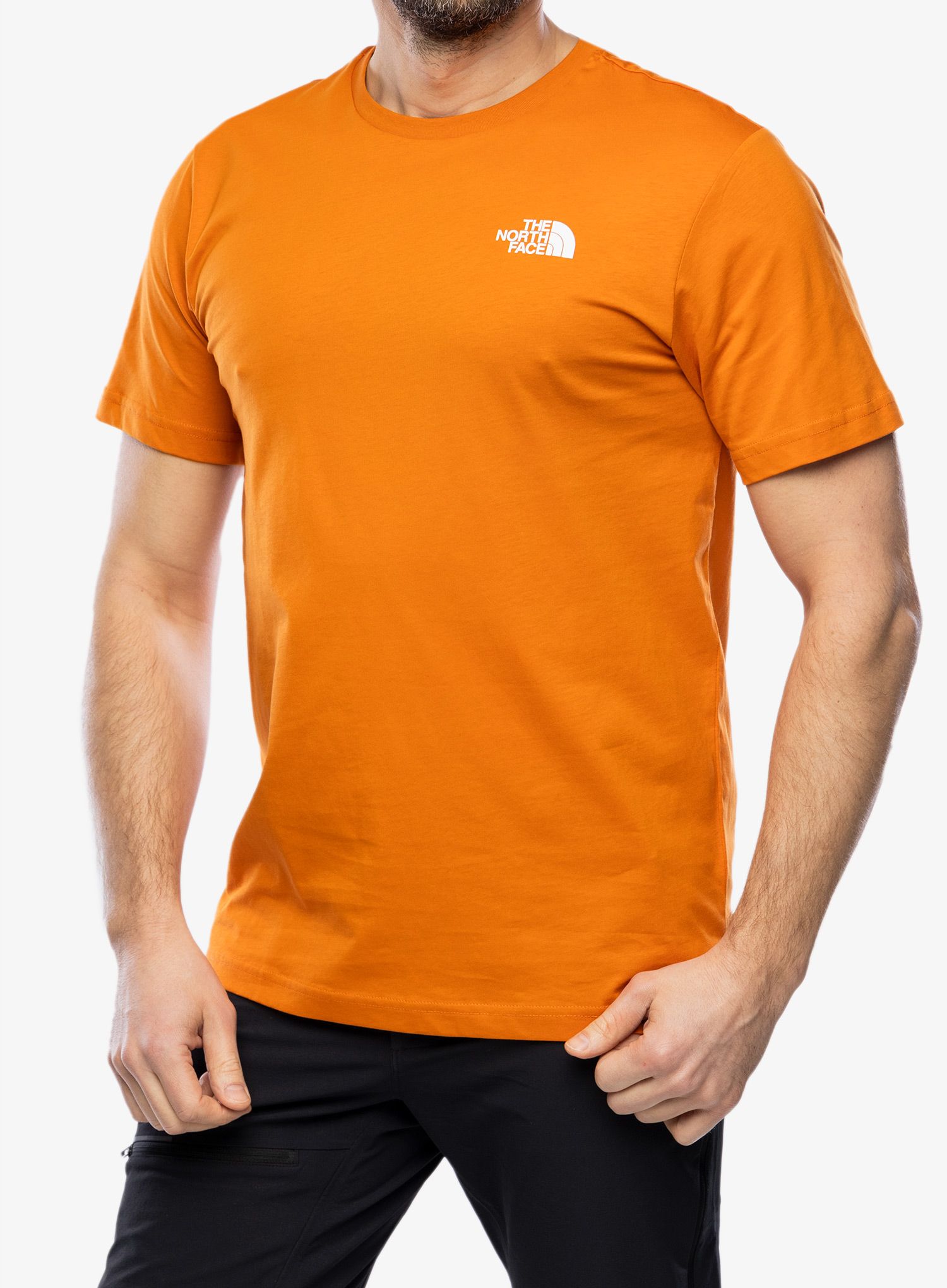 Pamučna majica The North Face S/S Redbox Tee - desert rust