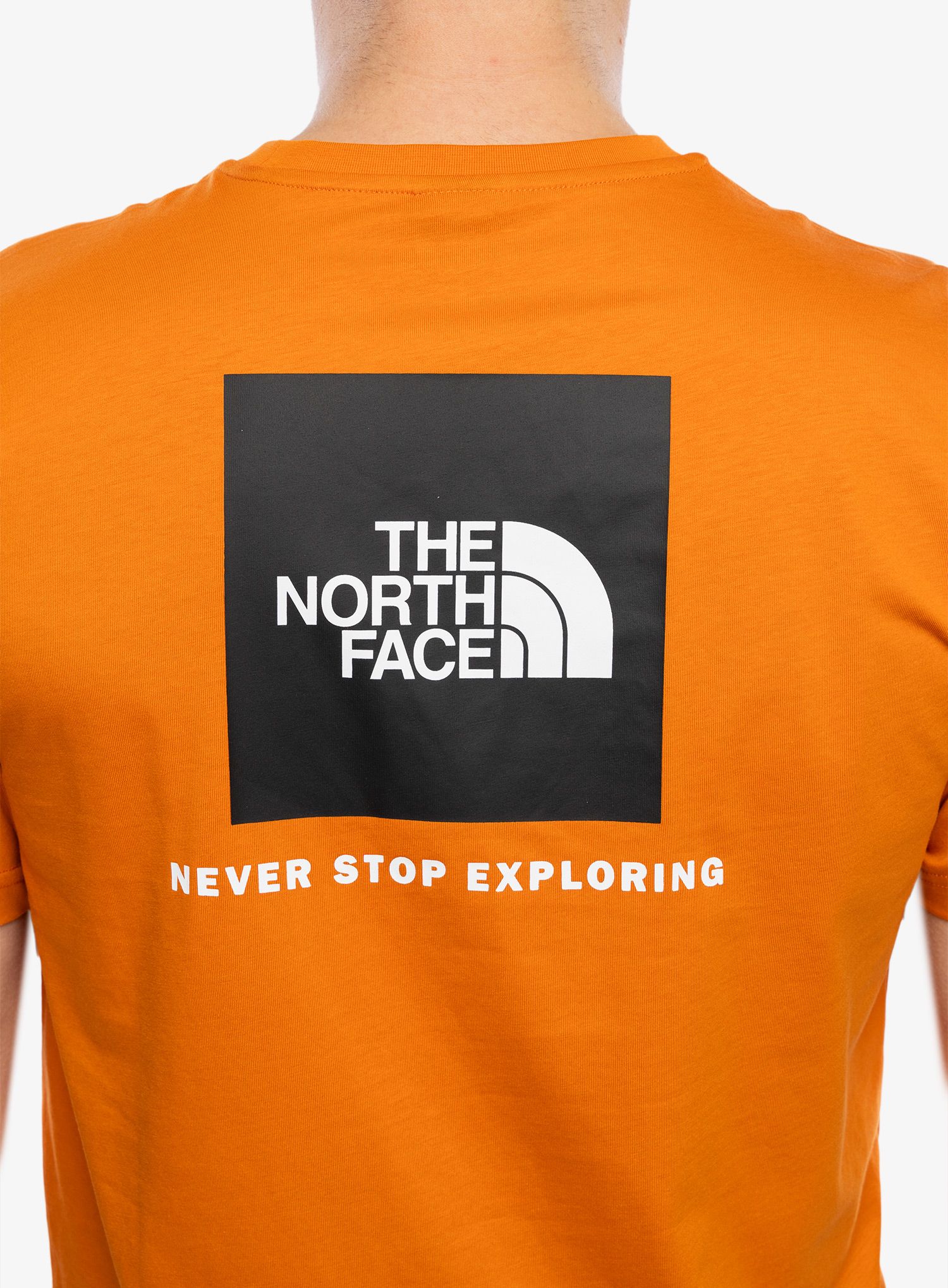 Pamučna majica The North Face S/S Redbox Tee - desert rust