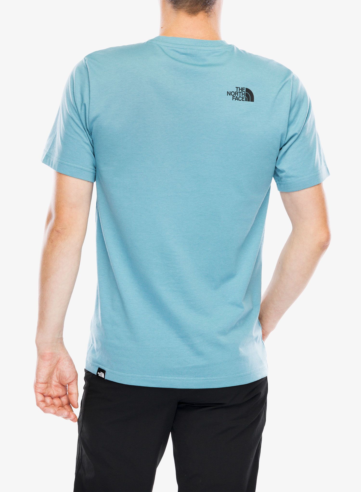 Pamučna majica The North Face S/S Simple Dome Tee - algae blue