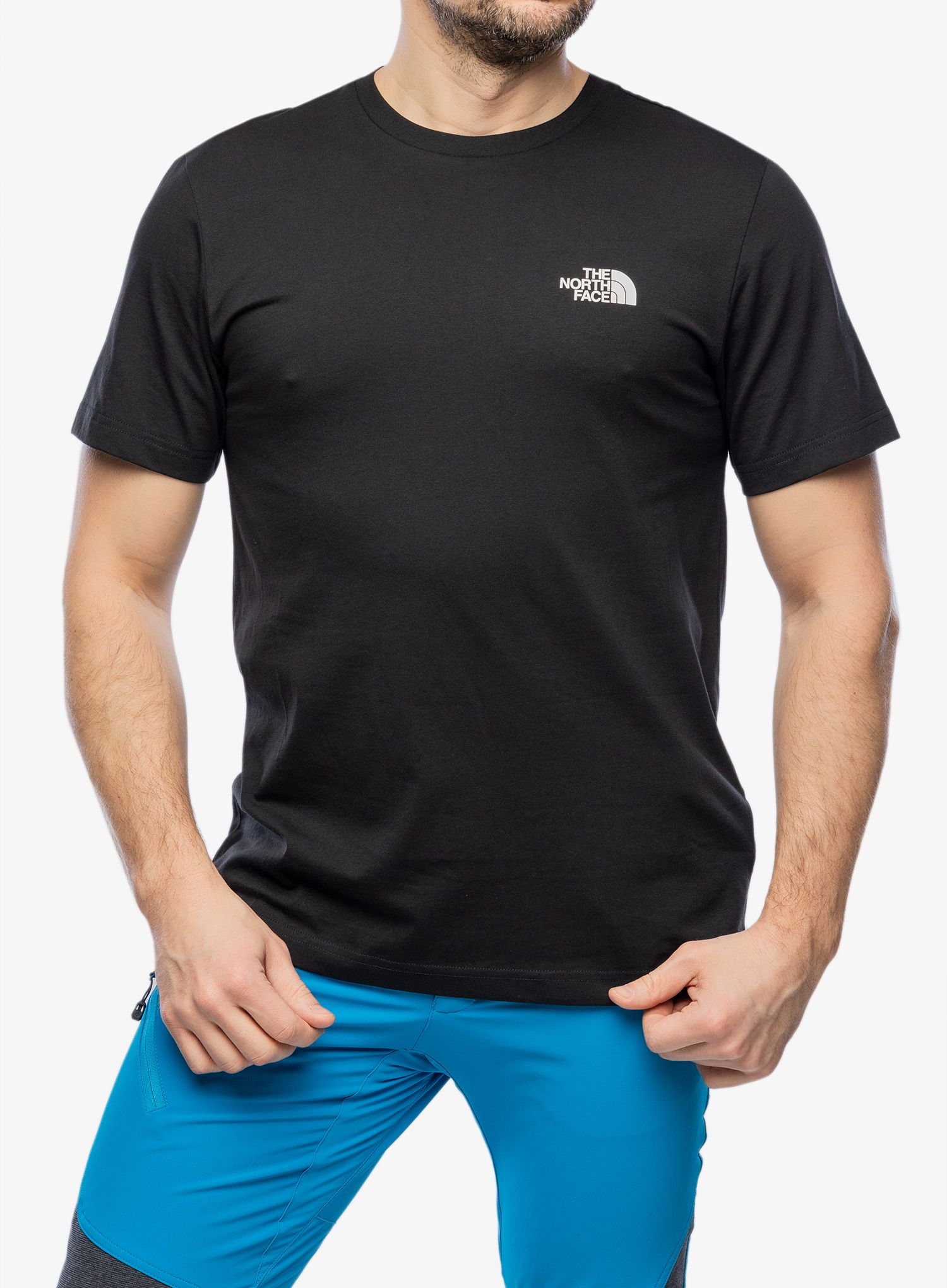 Pamučna majica The North Face S/S Simple Dome Tee - tnf black