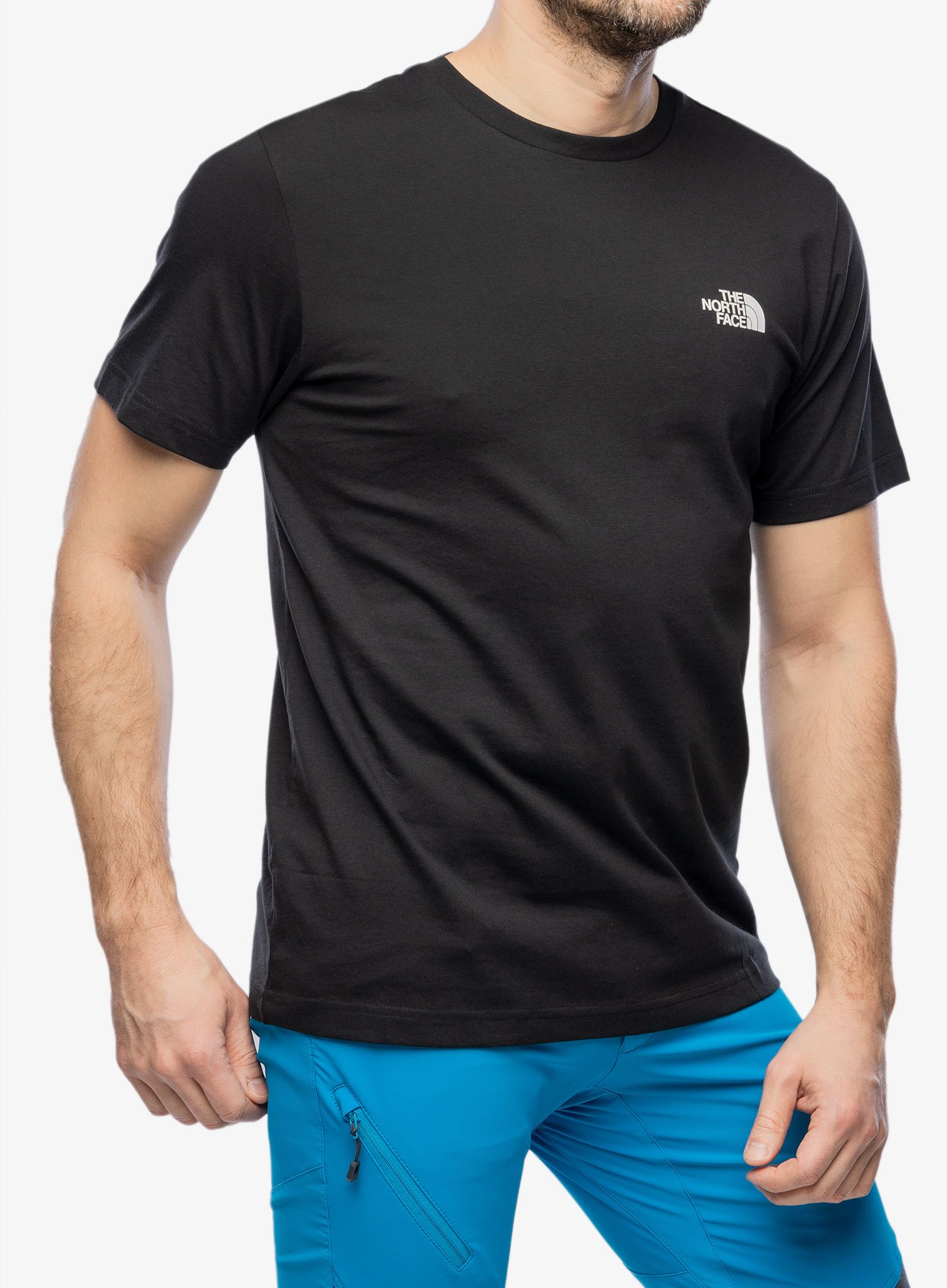 Pamučna majica The North Face S/S Simple Dome Tee - tnf black