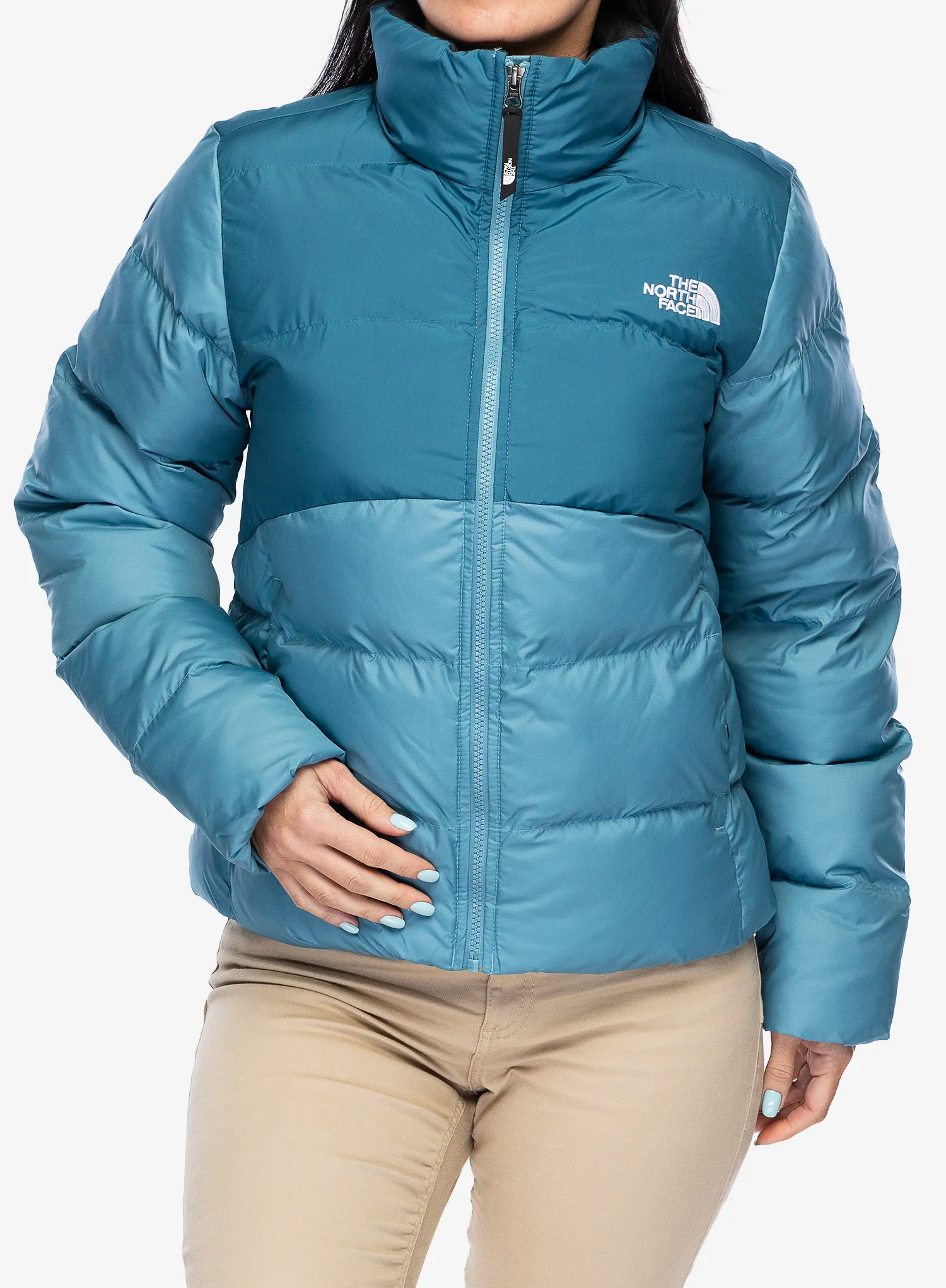 Ženska zimska jakna The North Face Saikuru Jacket - algae blue/mallard blue