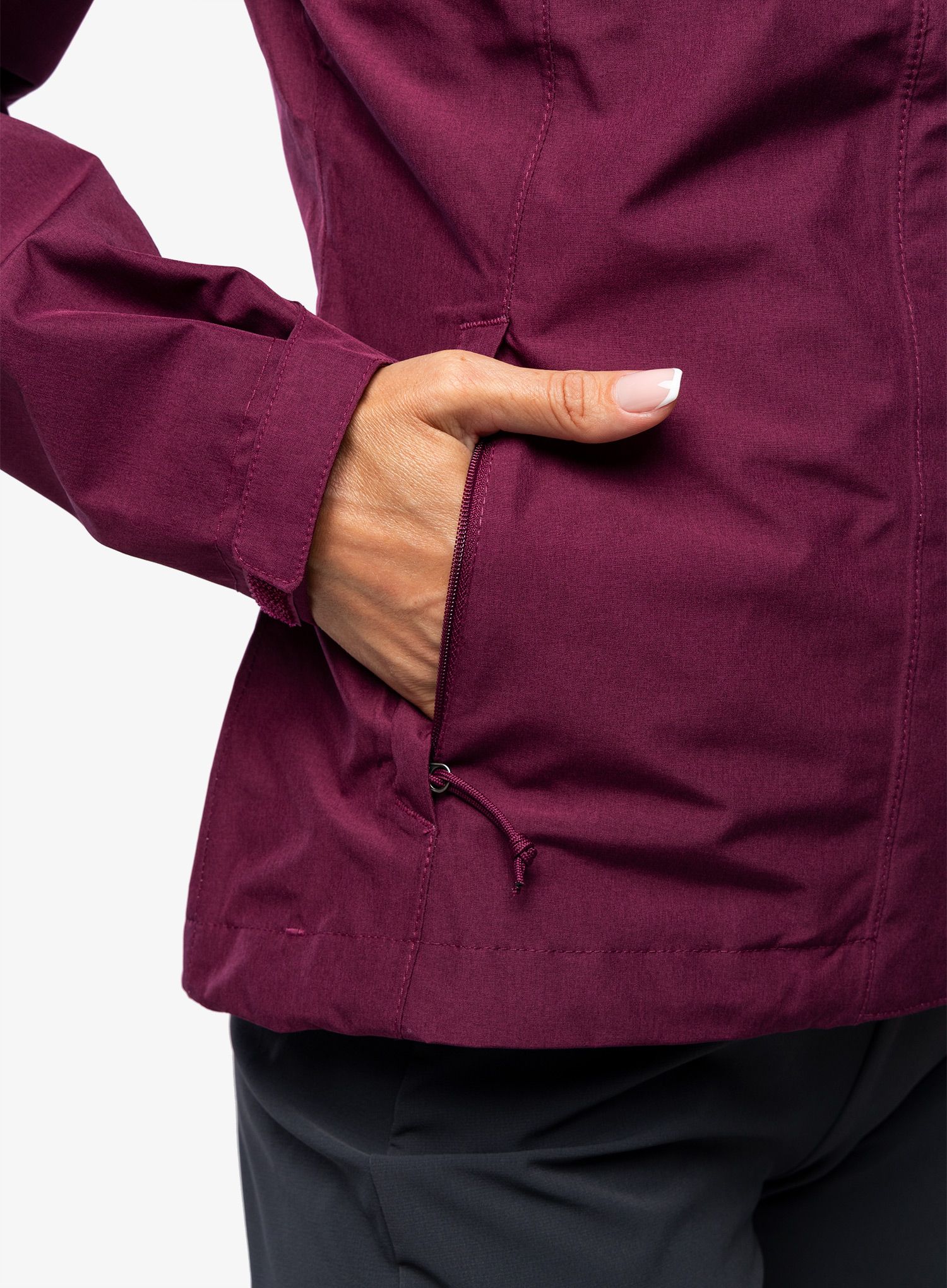 Ženska jakna s membranom The North Face Sangro Jacket - boysenberry