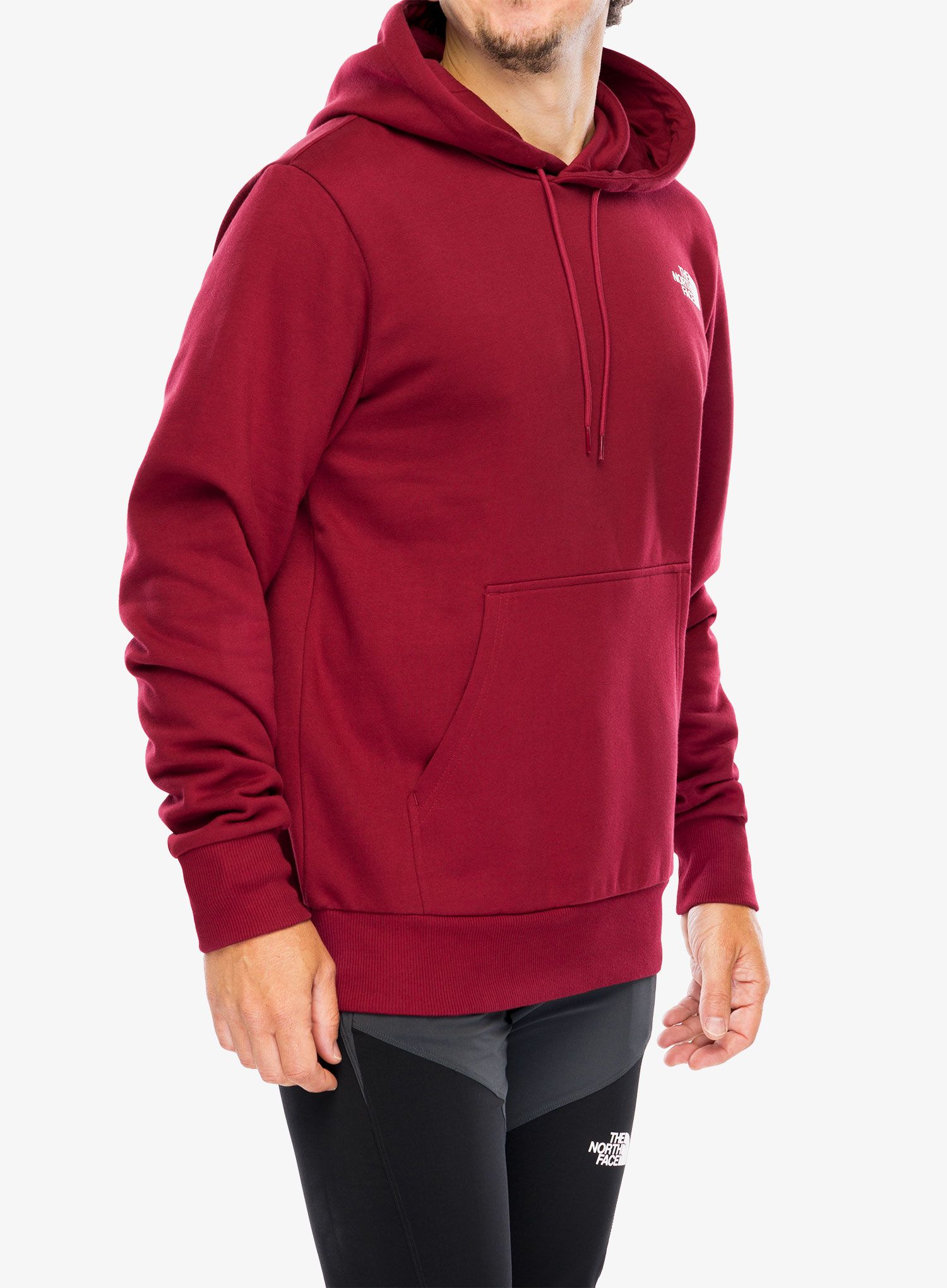 Majica s kapuljačom The North Face Simple Dome Hoodie - beetroot