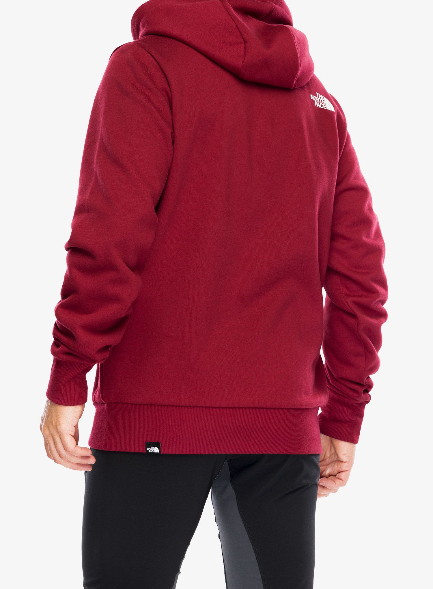 Majica s kapuljačom The North Face Simple Dome Hoodie - beetroot
