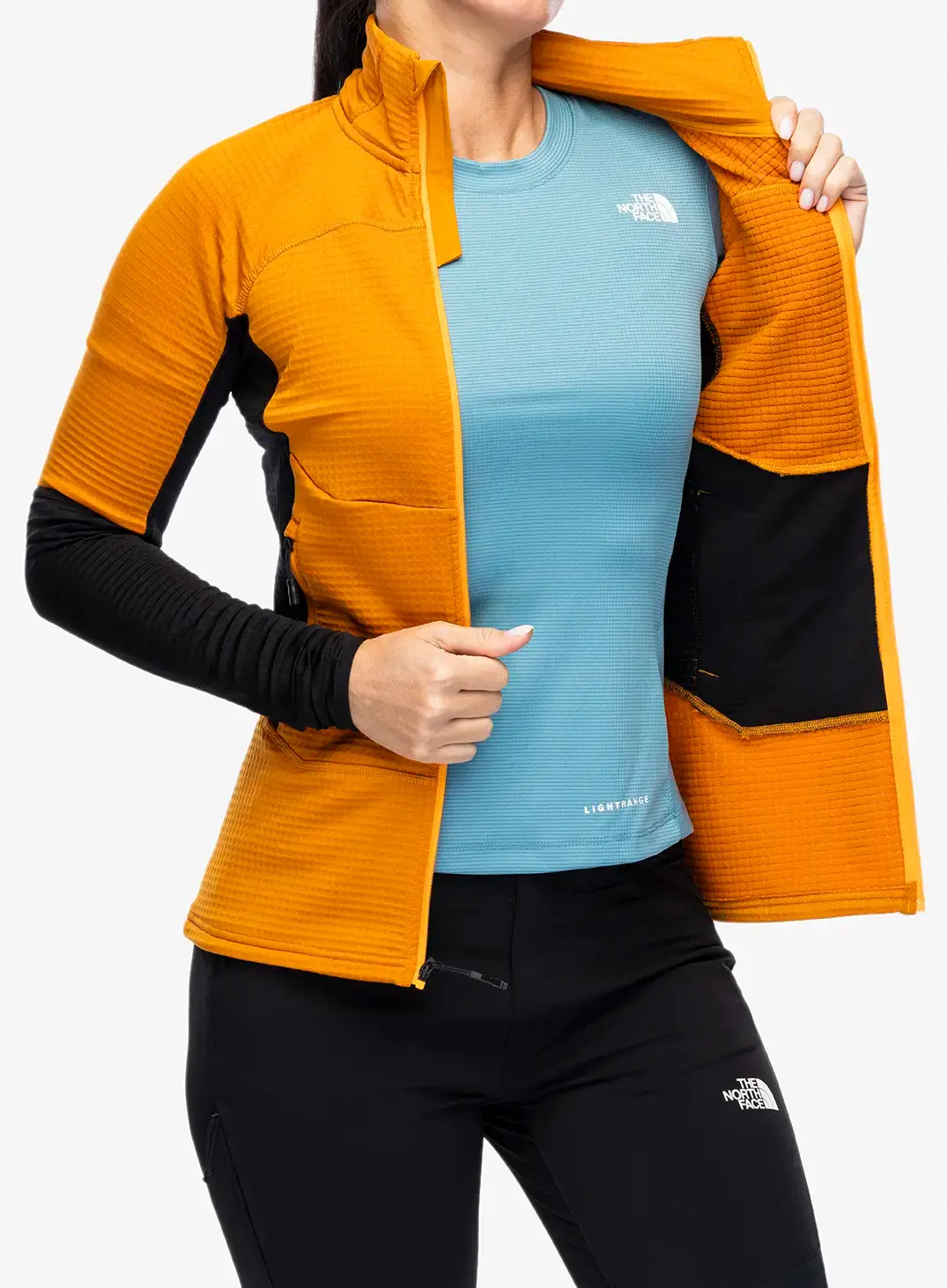 Ženska dukserica na otkopčavanje The North Face Stormgap Powergrid Jacket - iron citrus/tnf black