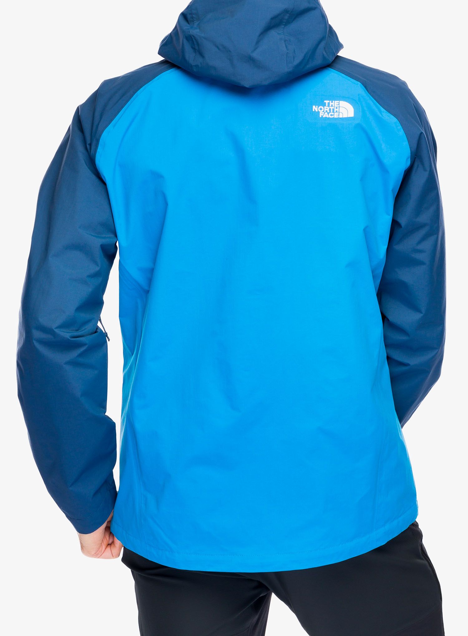 Kišna jakna The North Face Stratos Jacket - desert rust/blue
