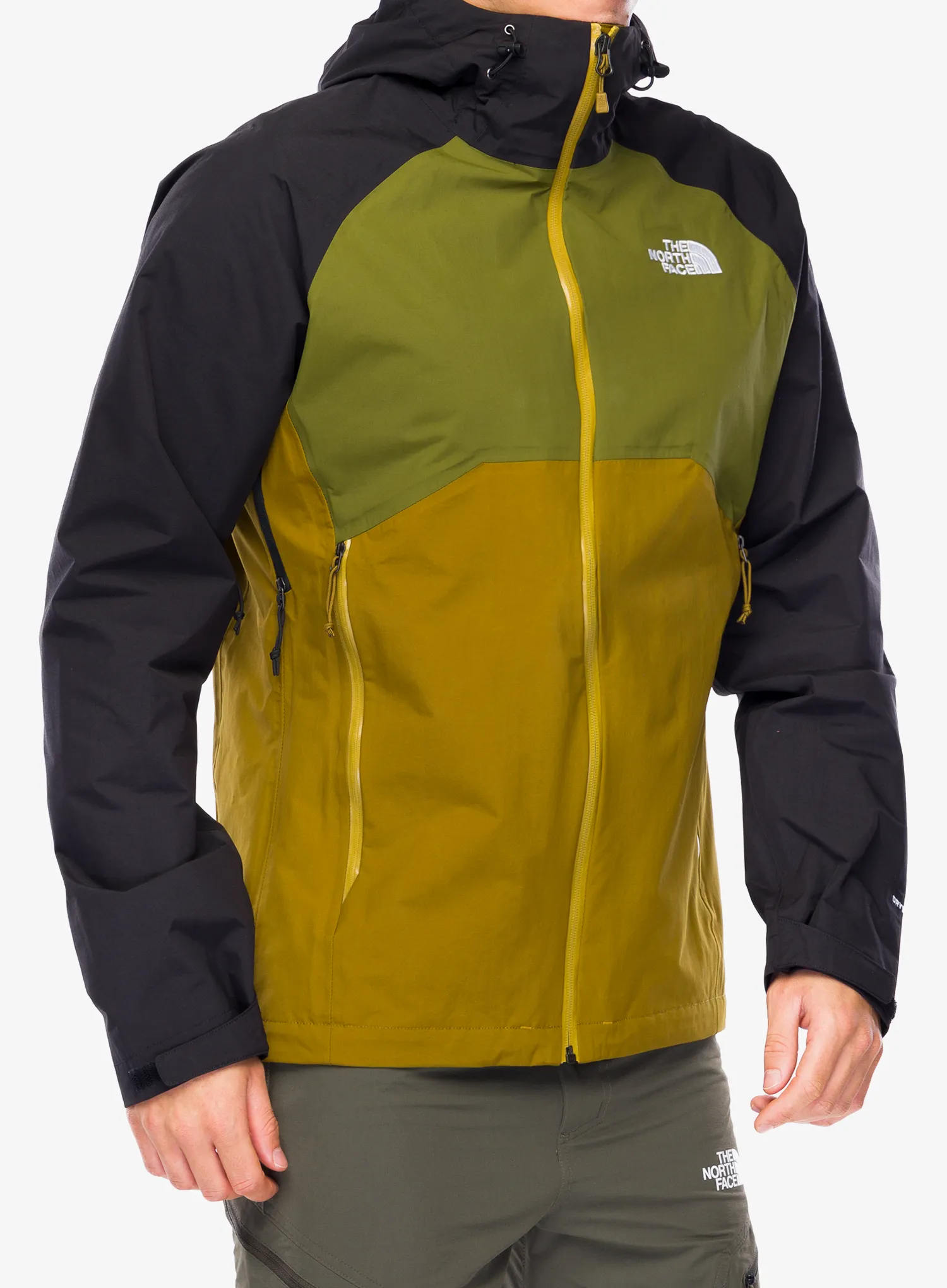Kišna jakna The North Face Stratos Jacket - moss green/forest olive