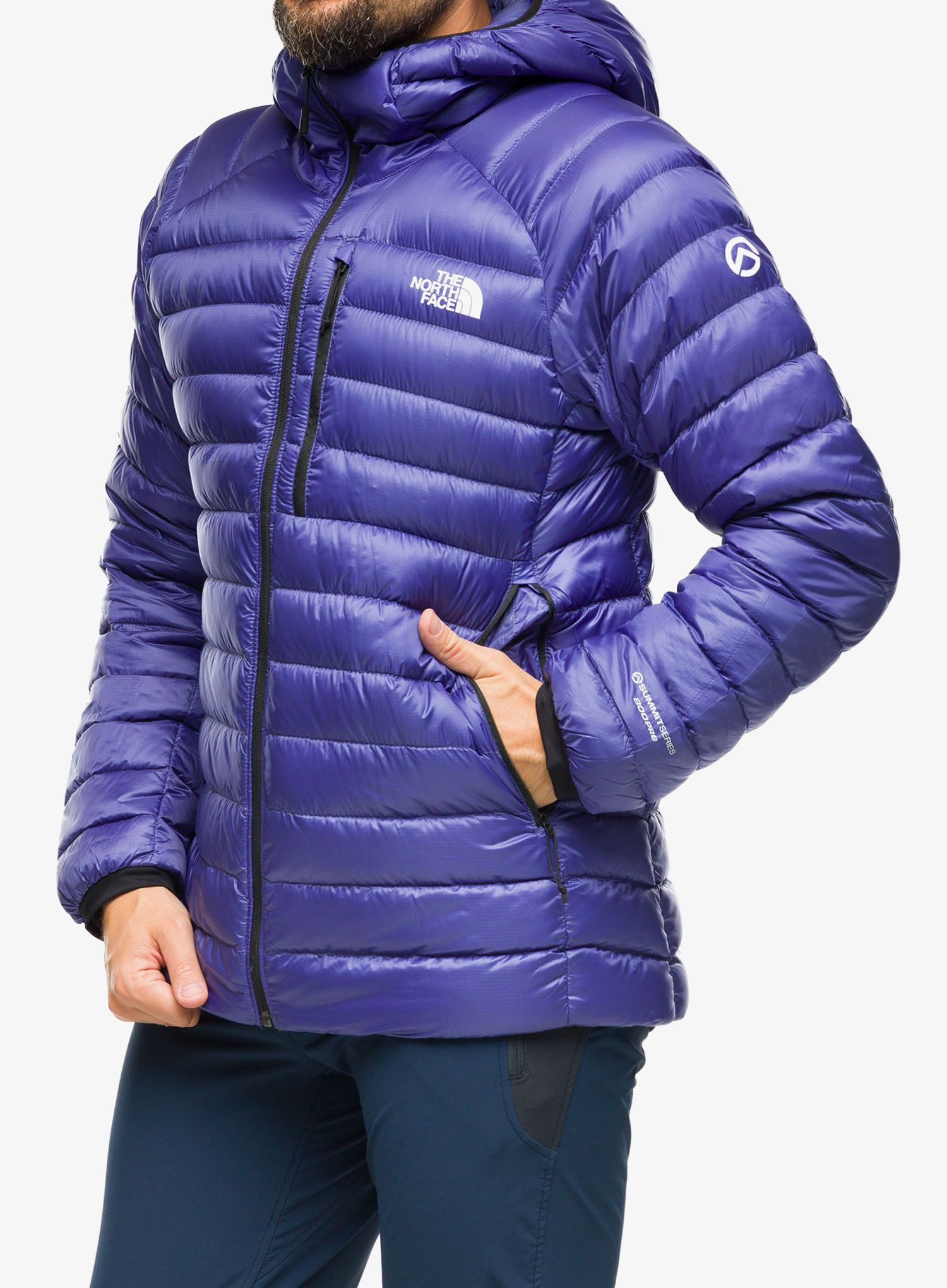Pernata jakna The North Face Summit Breithorn Hoodie - cave blue