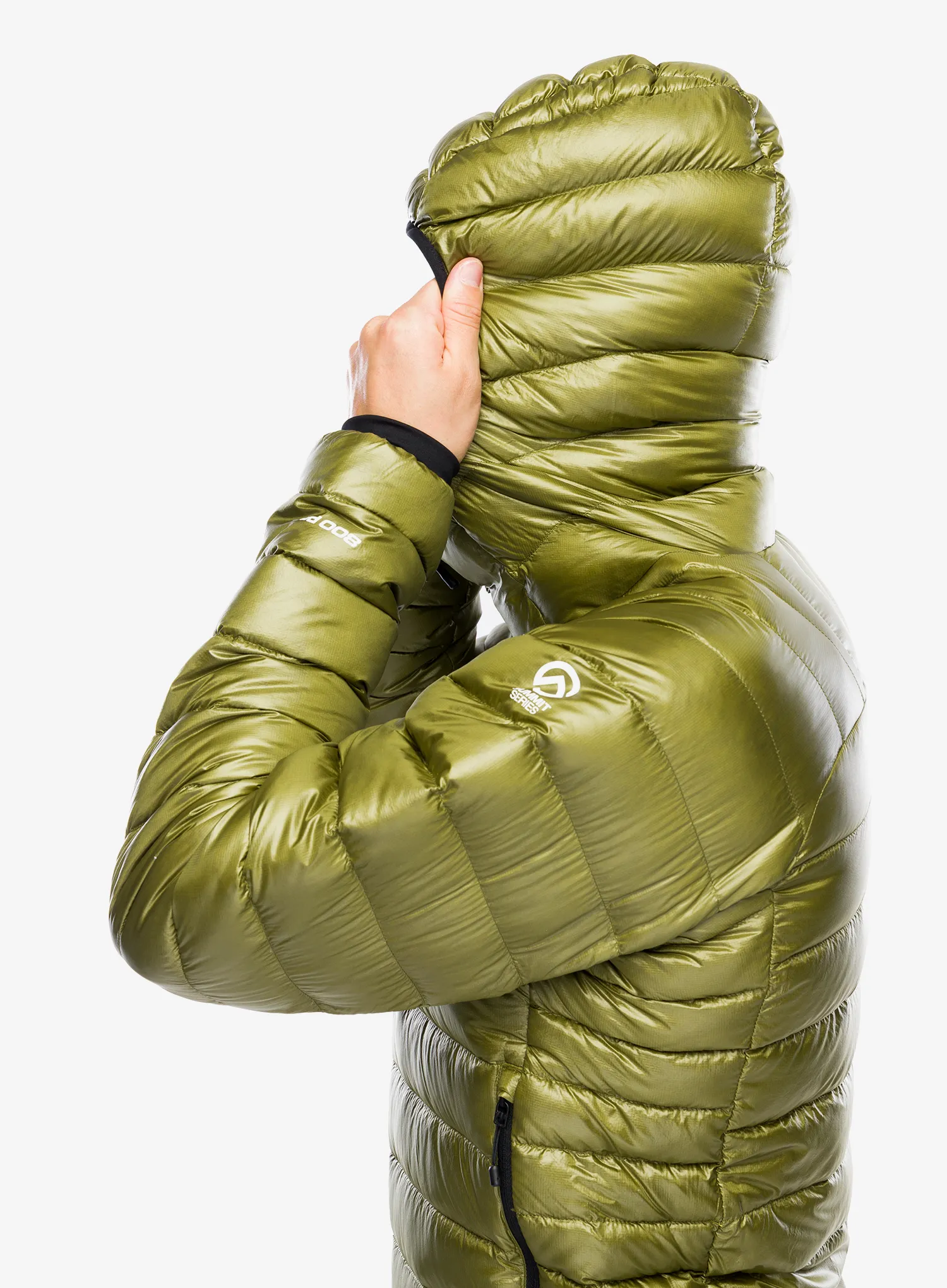 Pernata jakna The North Face Summit Breithorn Hoodie - forest olive