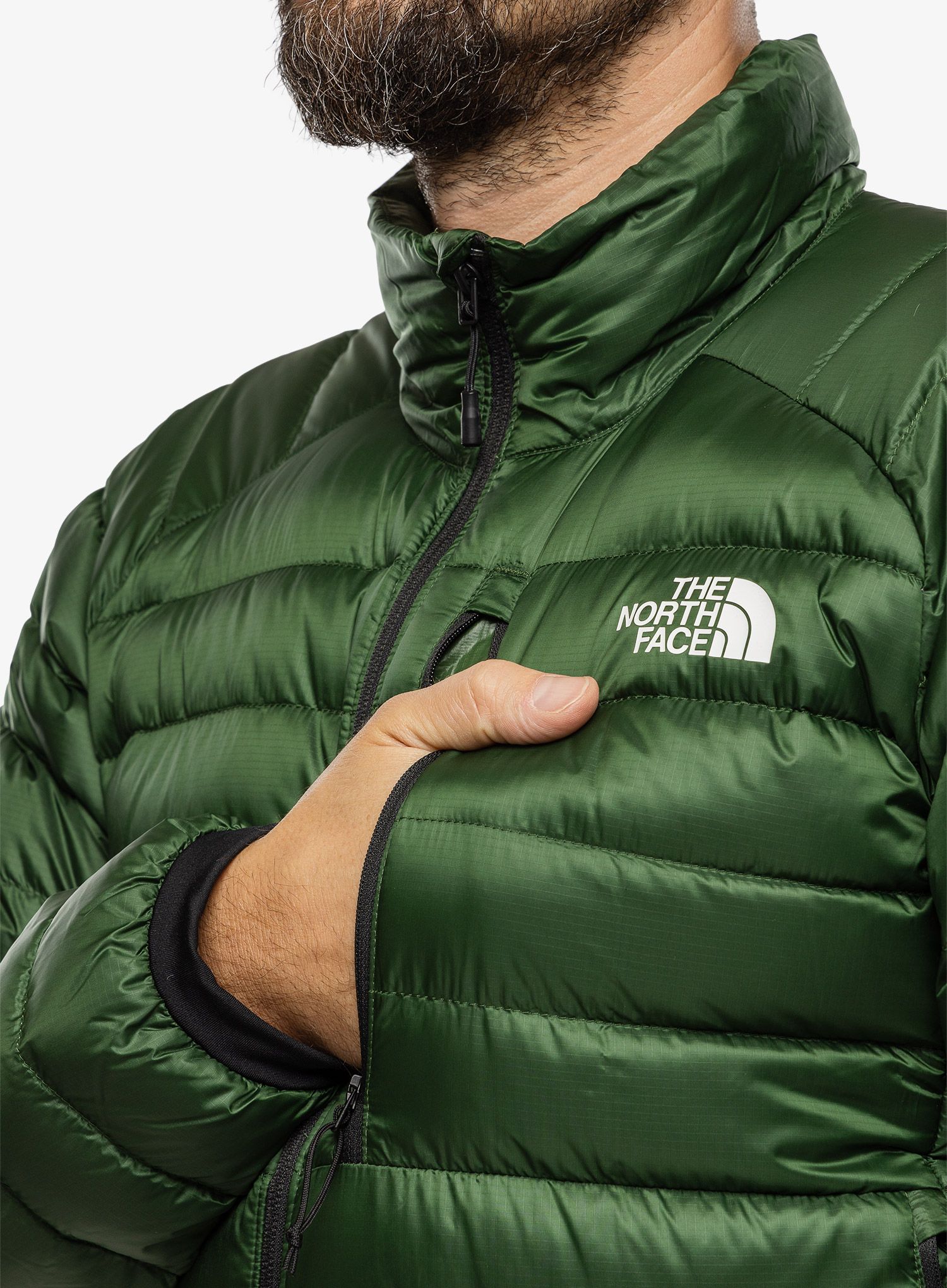 Pernata jakna The North Face Summit Breithorn Jacket - pine needle