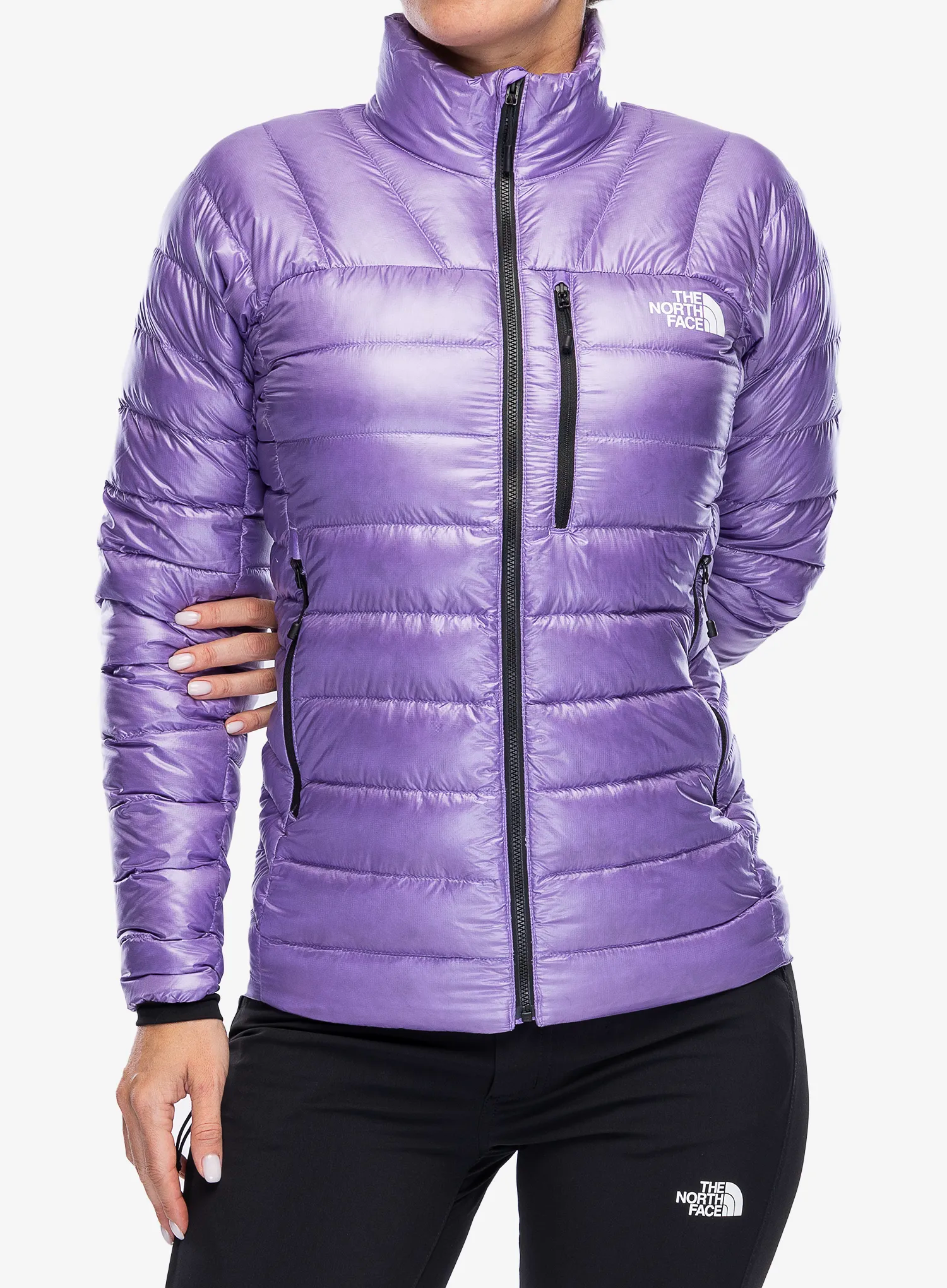 Ženska perjana jakna The North Face Summit Breithorn Jacket - purple granite