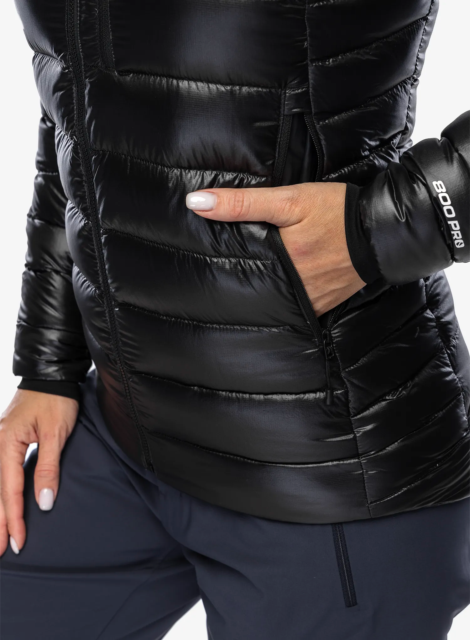Ženska perjana jakna The North Face Summit Breithorn Jacket - tnf black