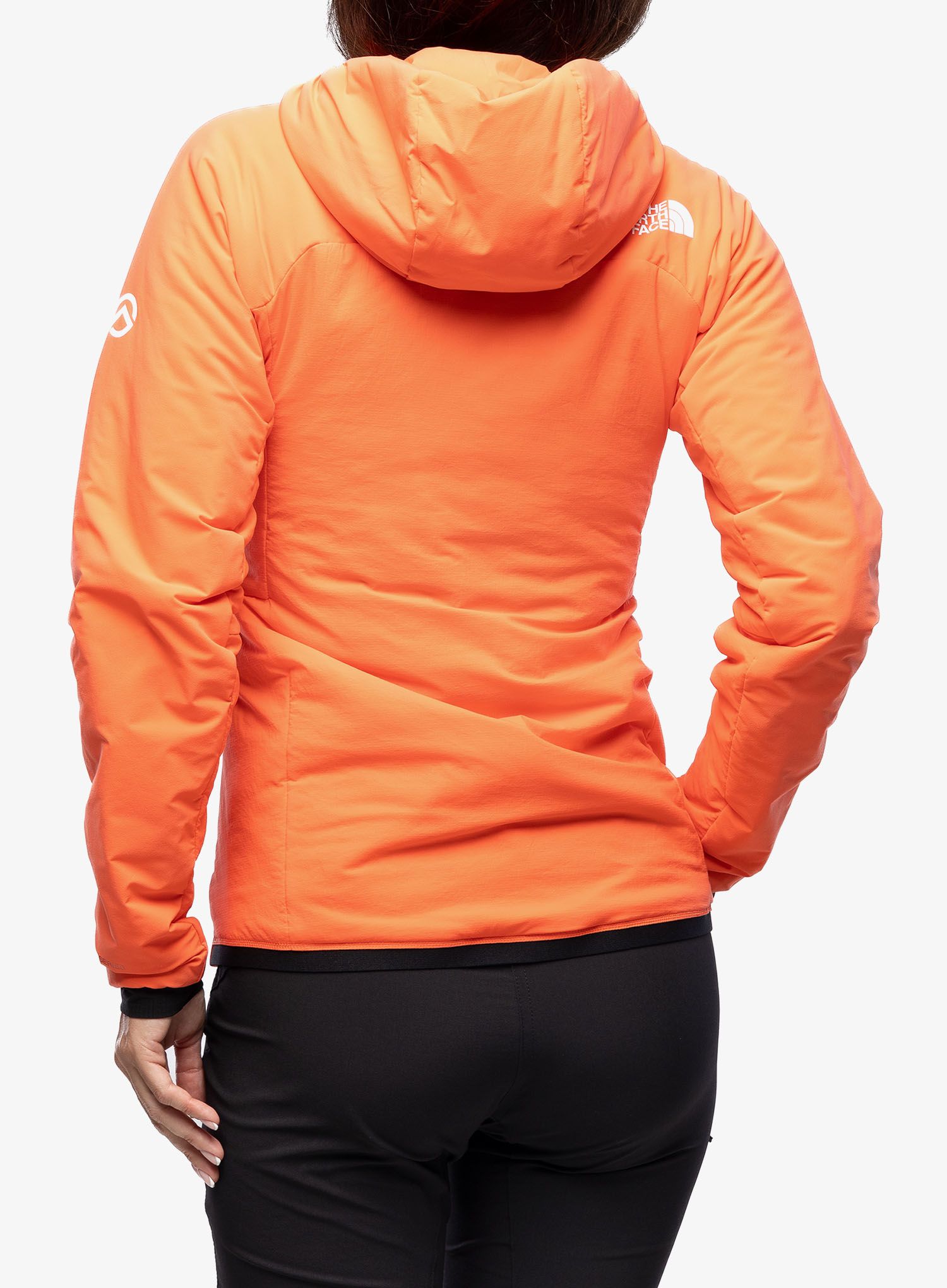 Jakna s postavom ženska The North Face Summit Casaval Hoodie - orange