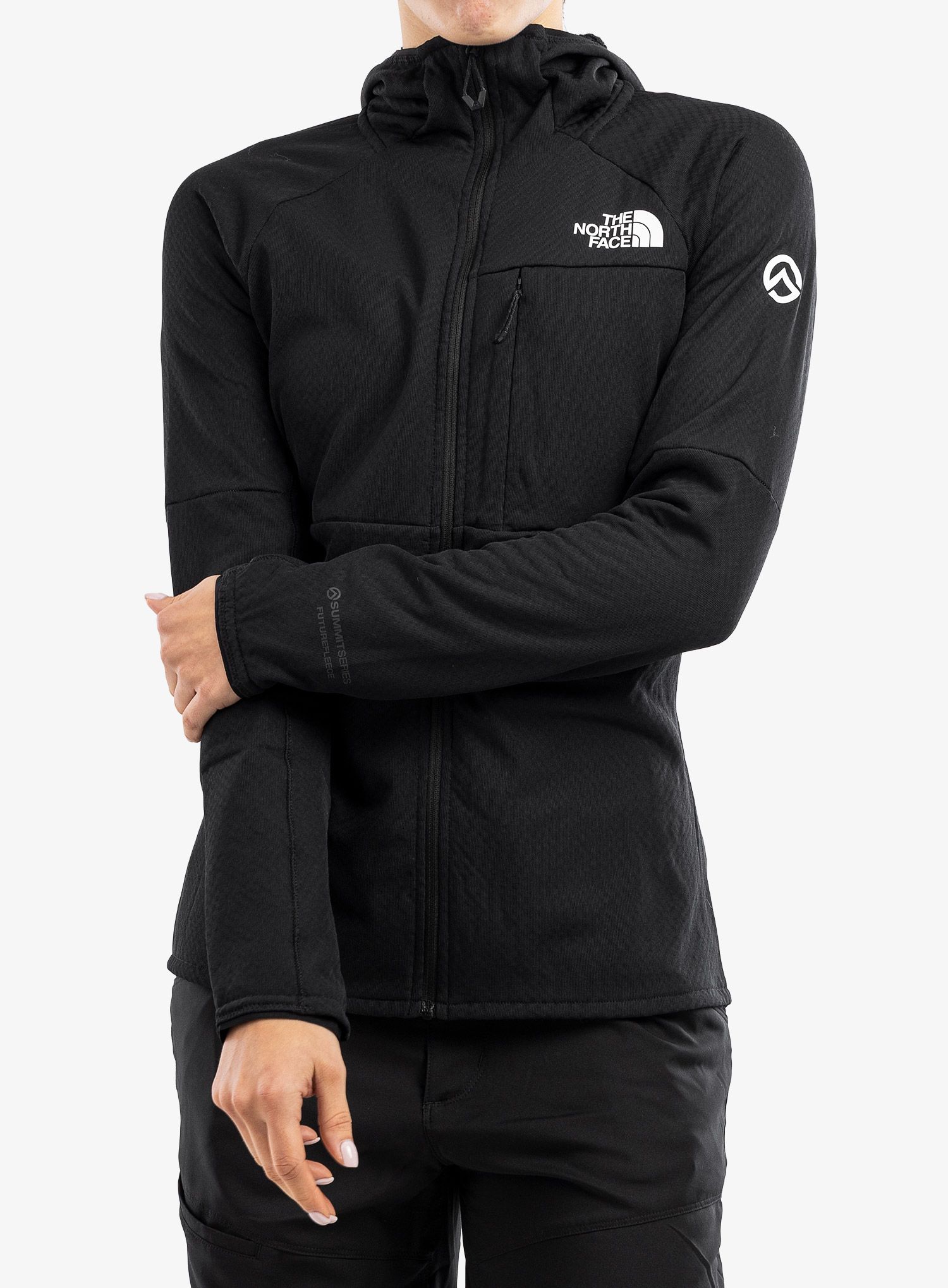 Ženska dukserica The North Face Summit Futurefleece FZ Hoodie - tnf black