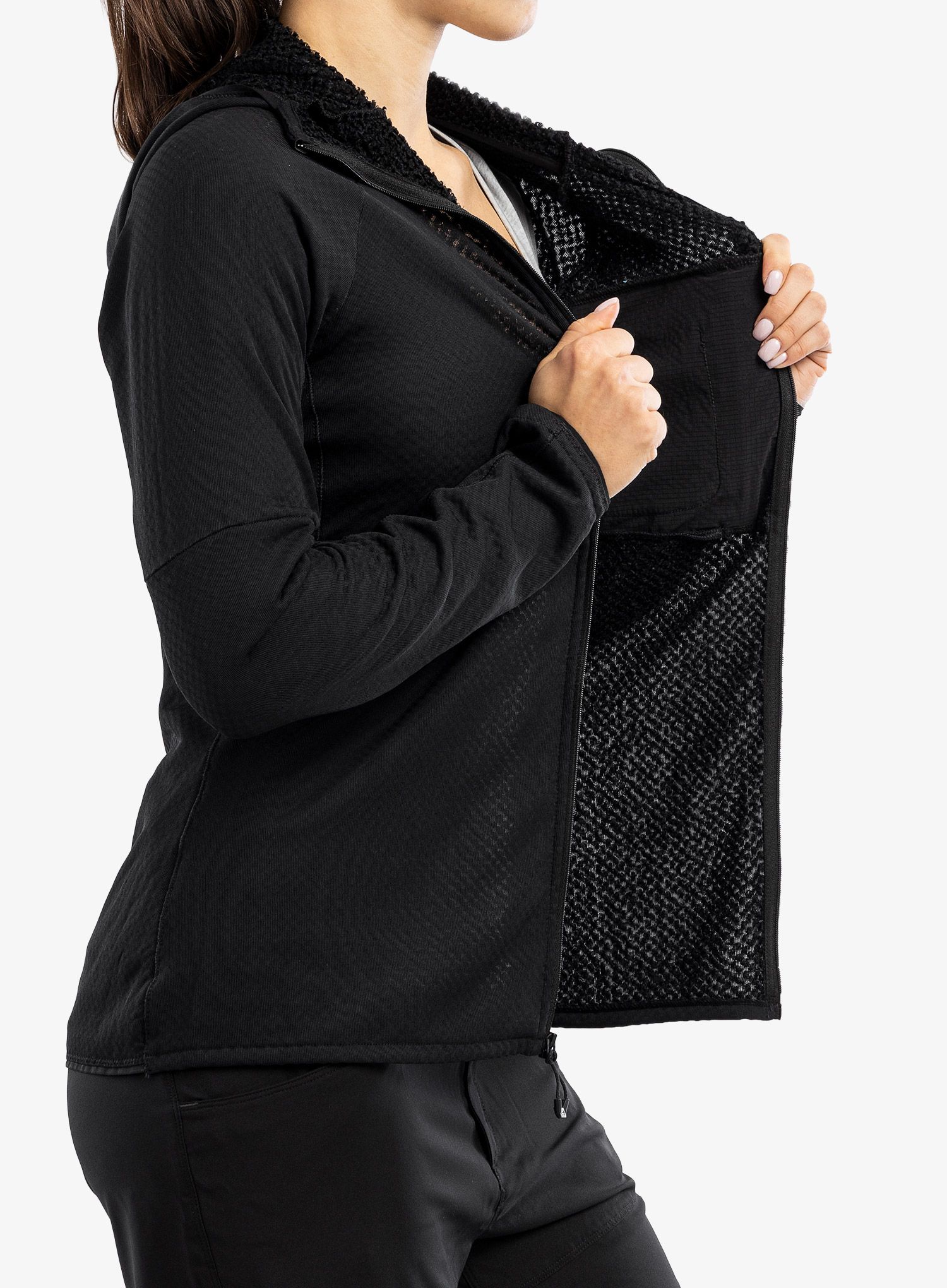 Ženska dukserica The North Face Summit Futurefleece FZ Hoodie - tnf black