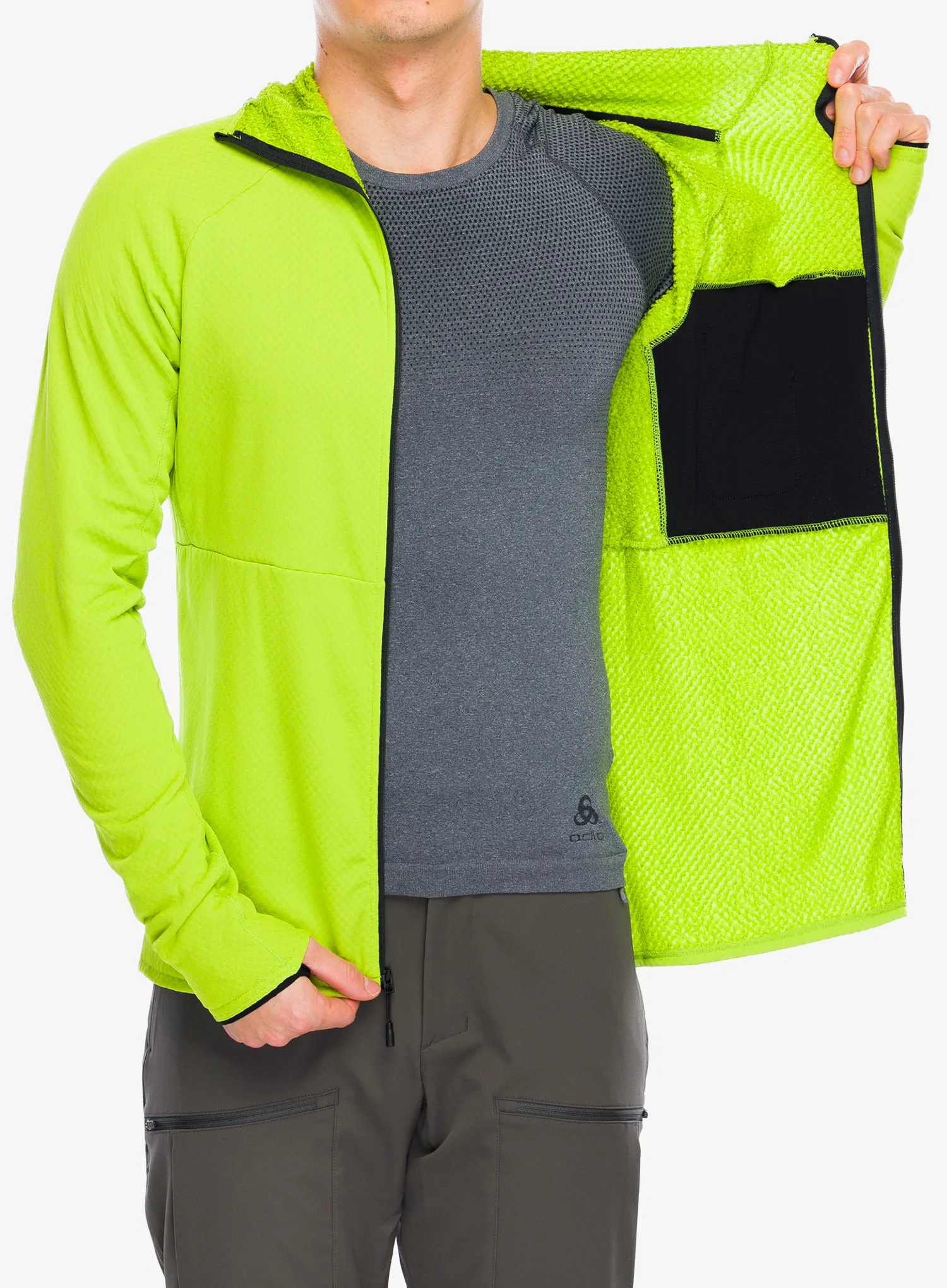 Majica s kapuljačom The North Face Summit Futurefleece FZ Hoodie - meadow grass