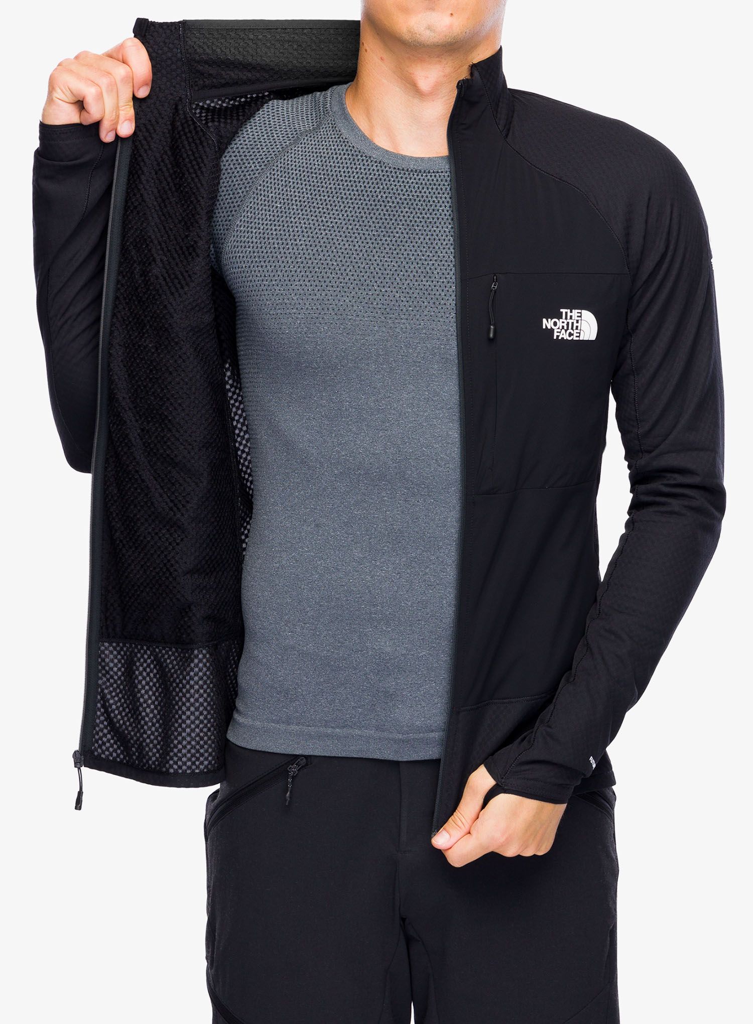 Hibridna jakna The North Face Summit Futurefleece Hybrid Jacket - tnf black