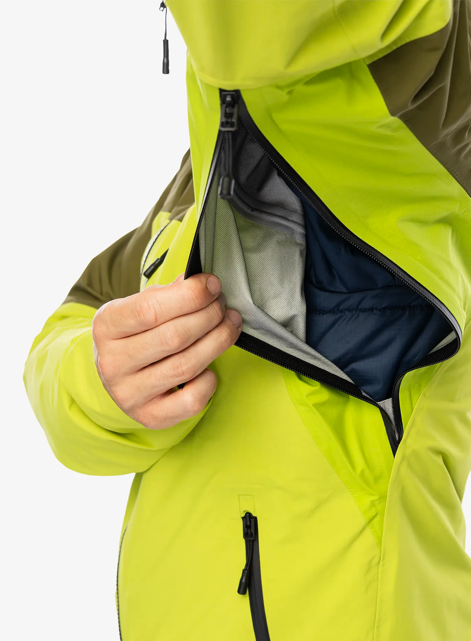 Kišna jakna The North Face Summit Torre Egger Futurelight Jacket - meadow grass/forest olive