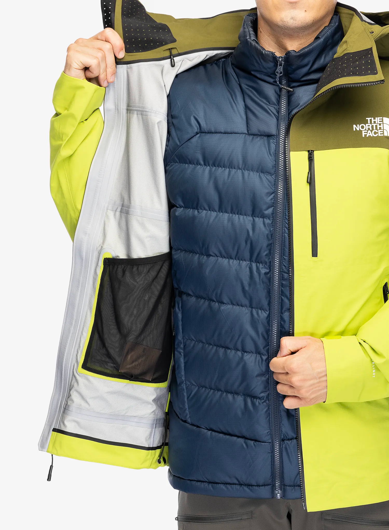 Kišna jakna The North Face Summit Torre Egger Futurelight Jacket - meadow grass/forest olive