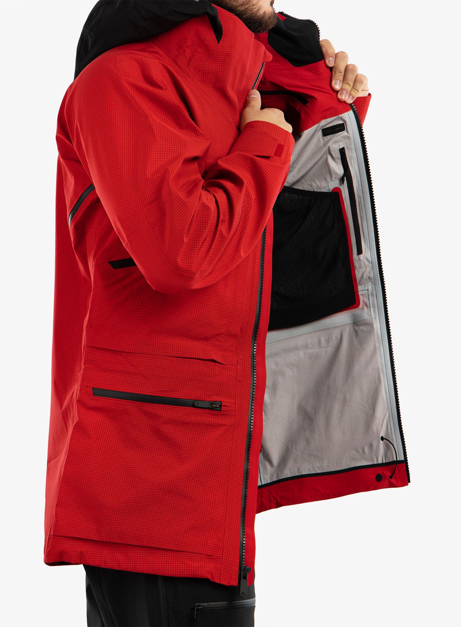 Kišna jakna The North Face Summit Tsirku FUTURELIGHT Jacket - tnf red/tnf black