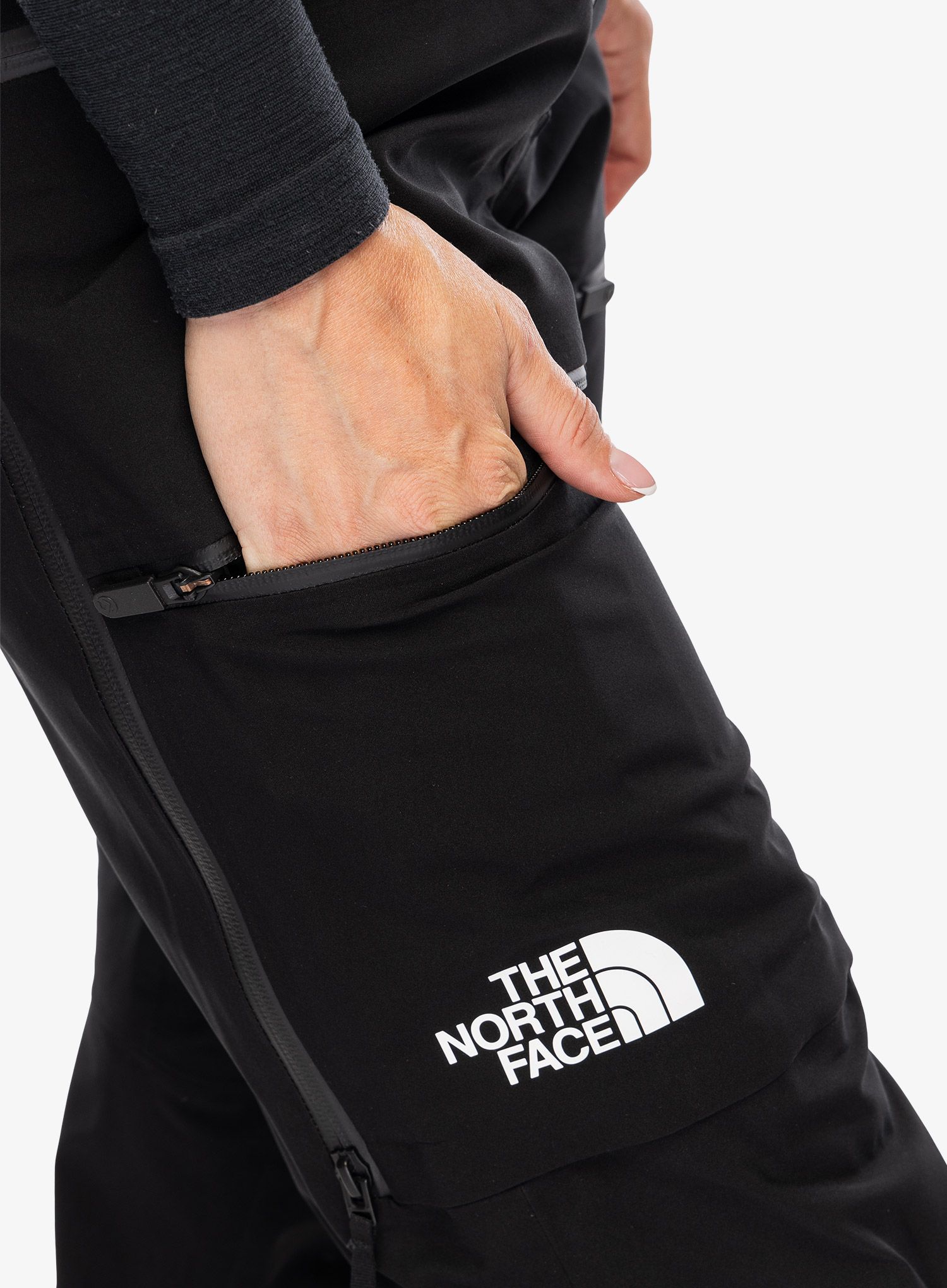 Ženske hlače The North Face Summit Verbier FUTURELIGHT Bib - tnf black