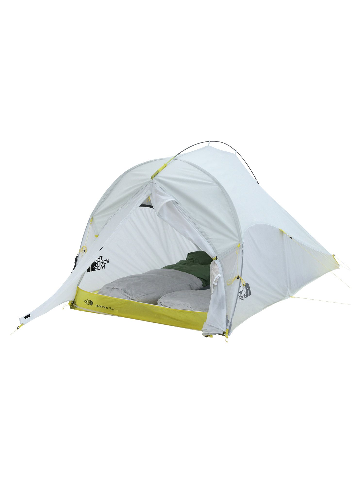 Šator za 2 osobe The North Face Tadpole SL 2 - tin grey/acid yellow