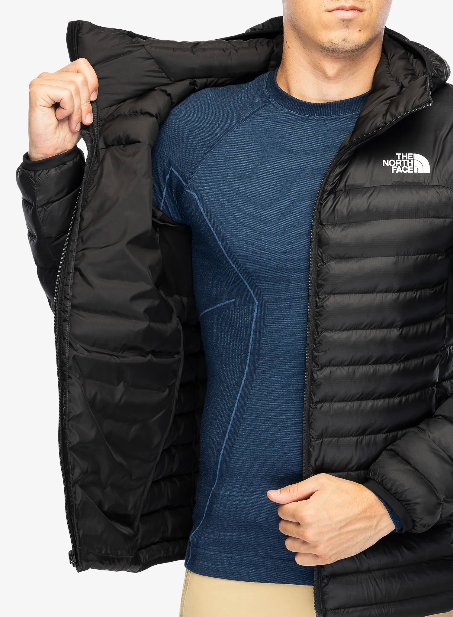 Jakna s postavom The North Face Terra Peak Hoodie - tnf black
