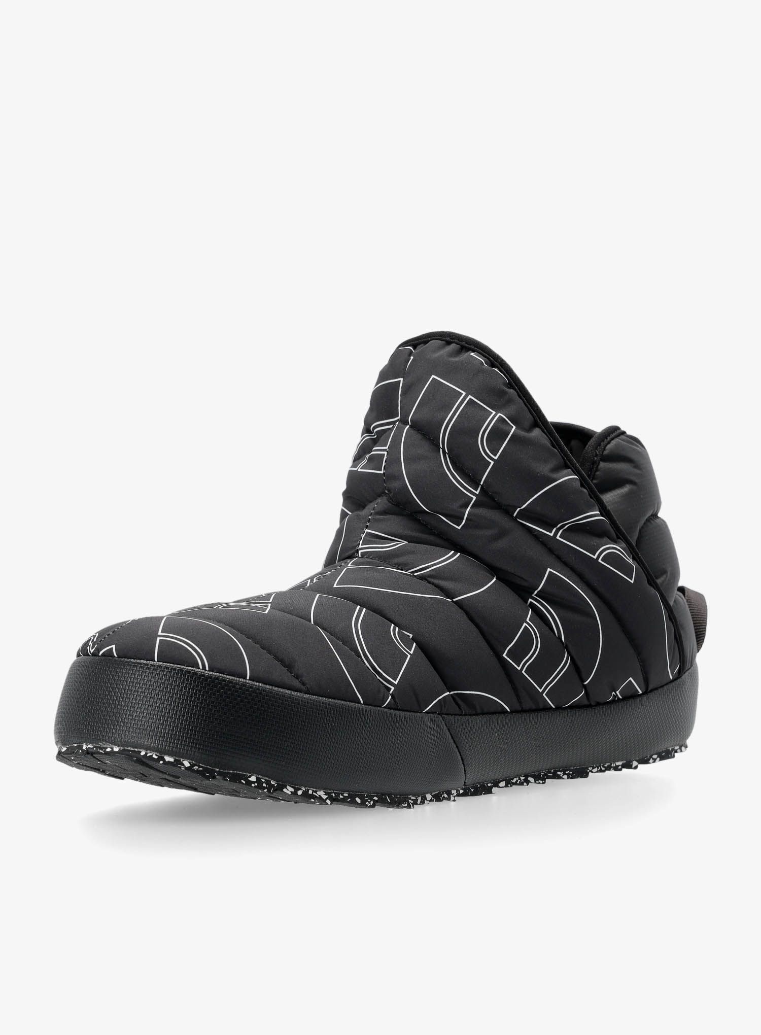 Papuče s postavom The North Face ThermoBall Traction Bootie - print/black