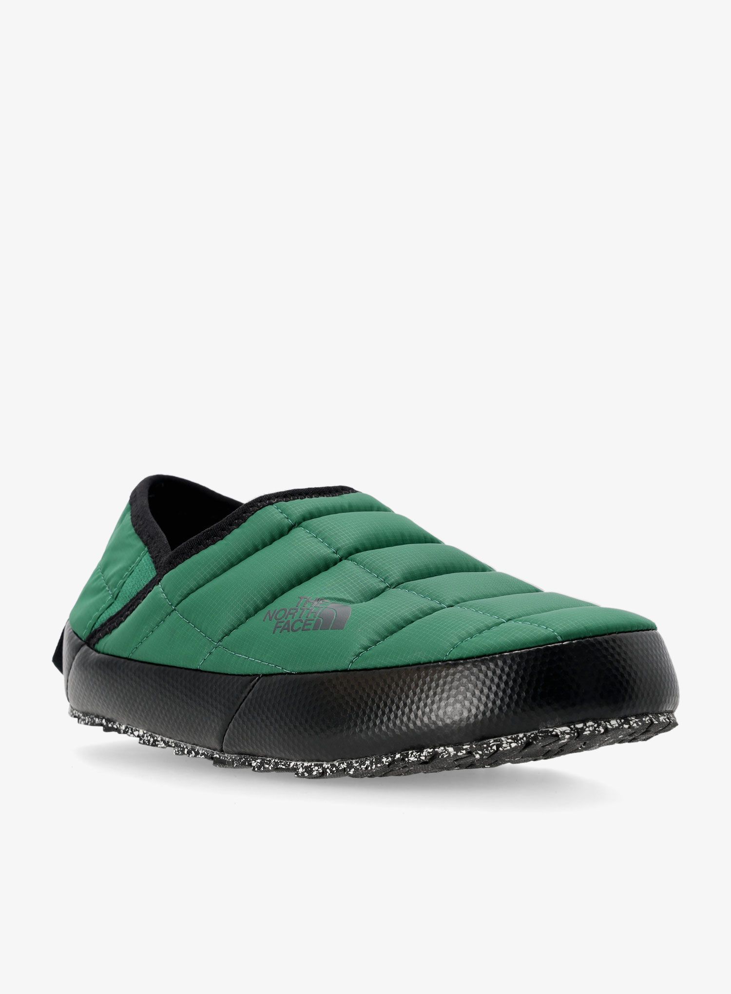 Ženske papuče s postavom The North Face ThermoBall Traction Mule V - evergreen/tnf black