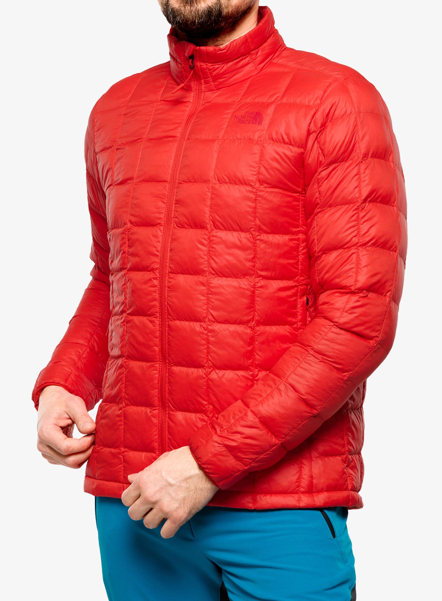 Jakna s postavom The North Face Thermoball Eco Jacket 2.0 - fiery red